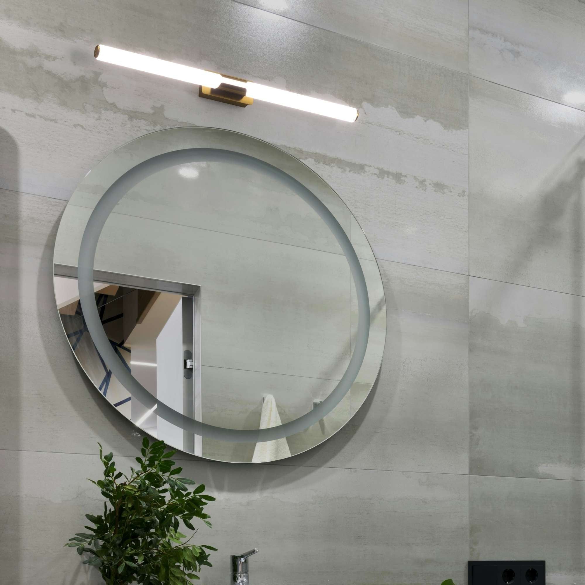Aplique LED tubular para baño - 8W - IP44 - 60cm