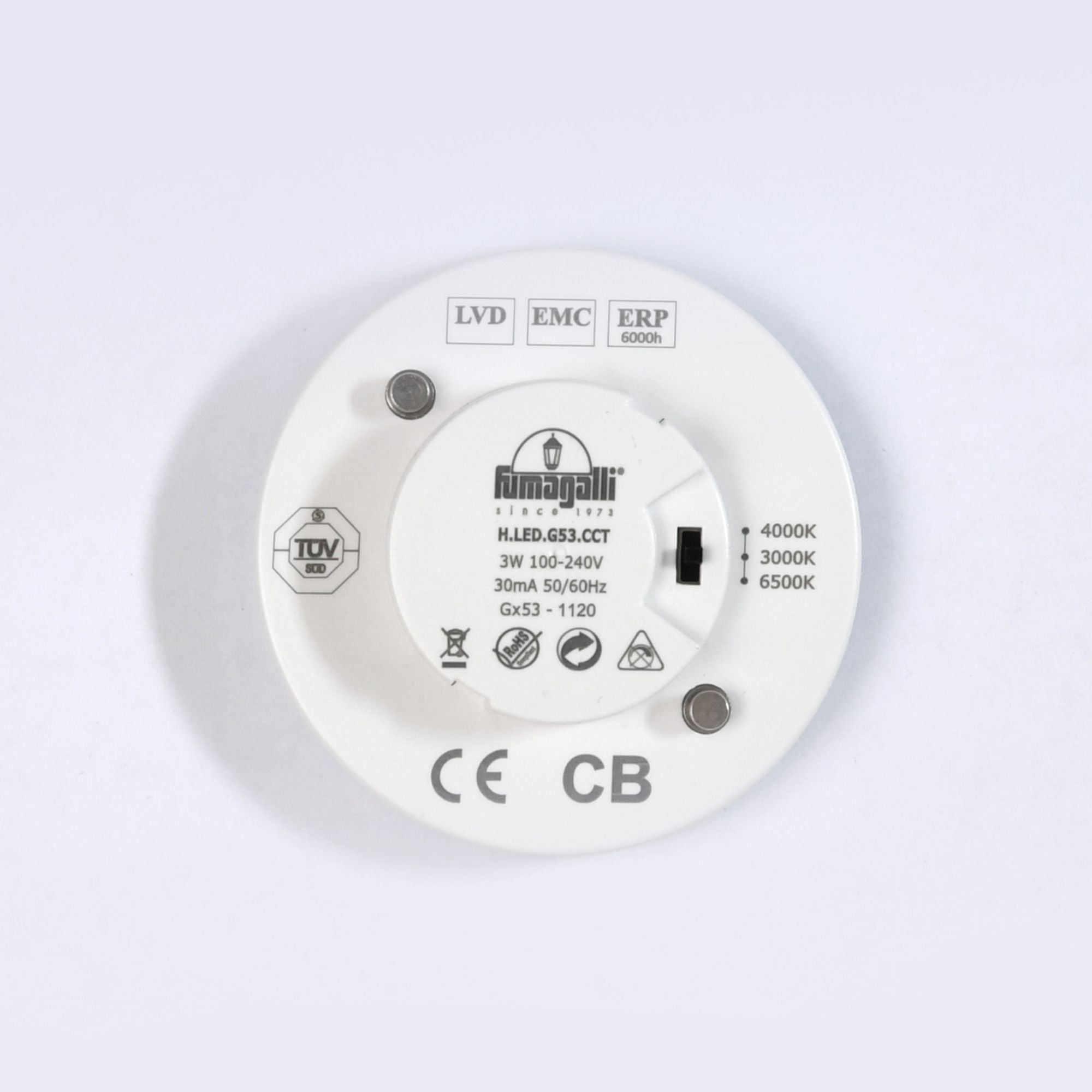 Bombilla LED GX53 CCT 3W - 120° - 350lm