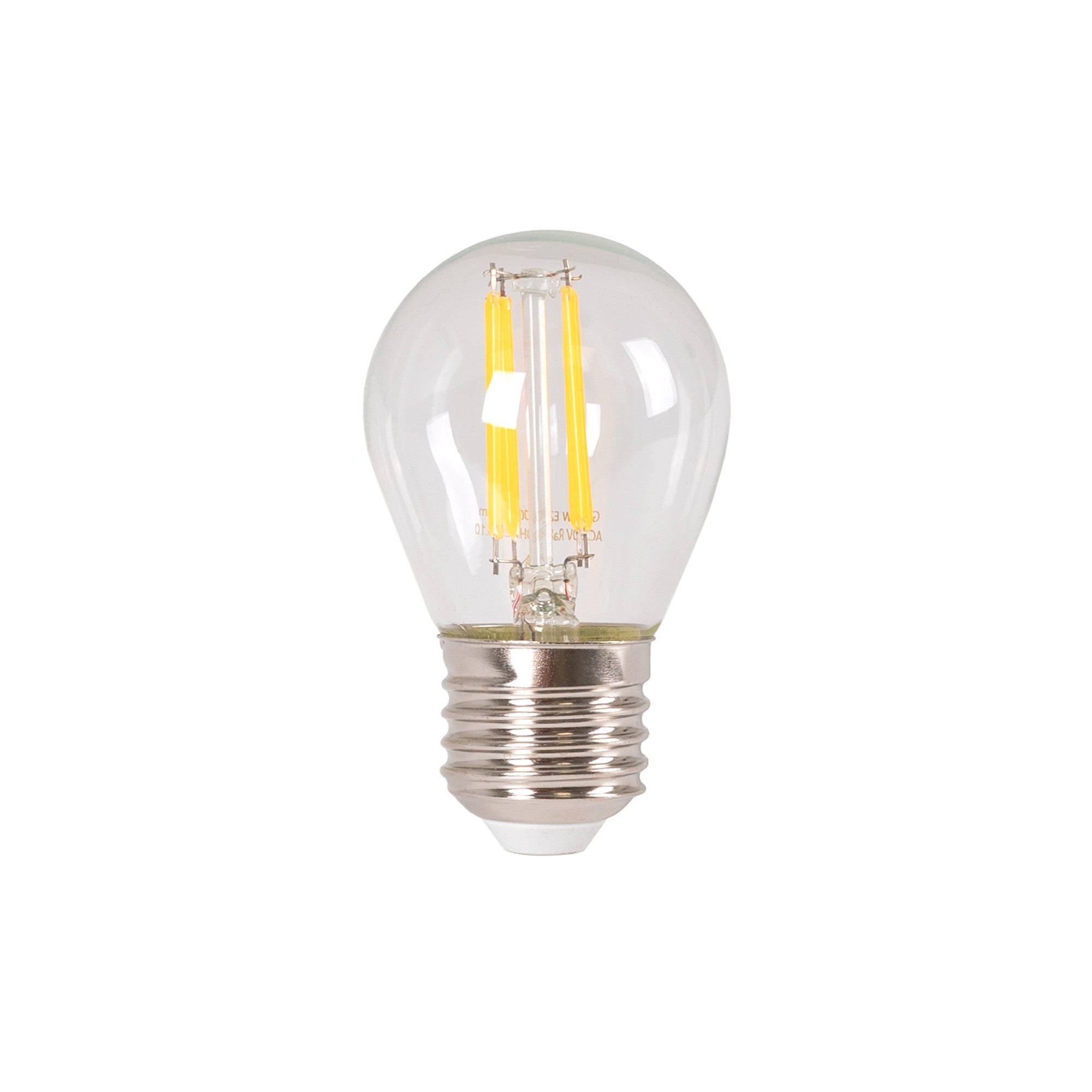 Bombilla LED filamento E27 G45 - 5W - Regulable