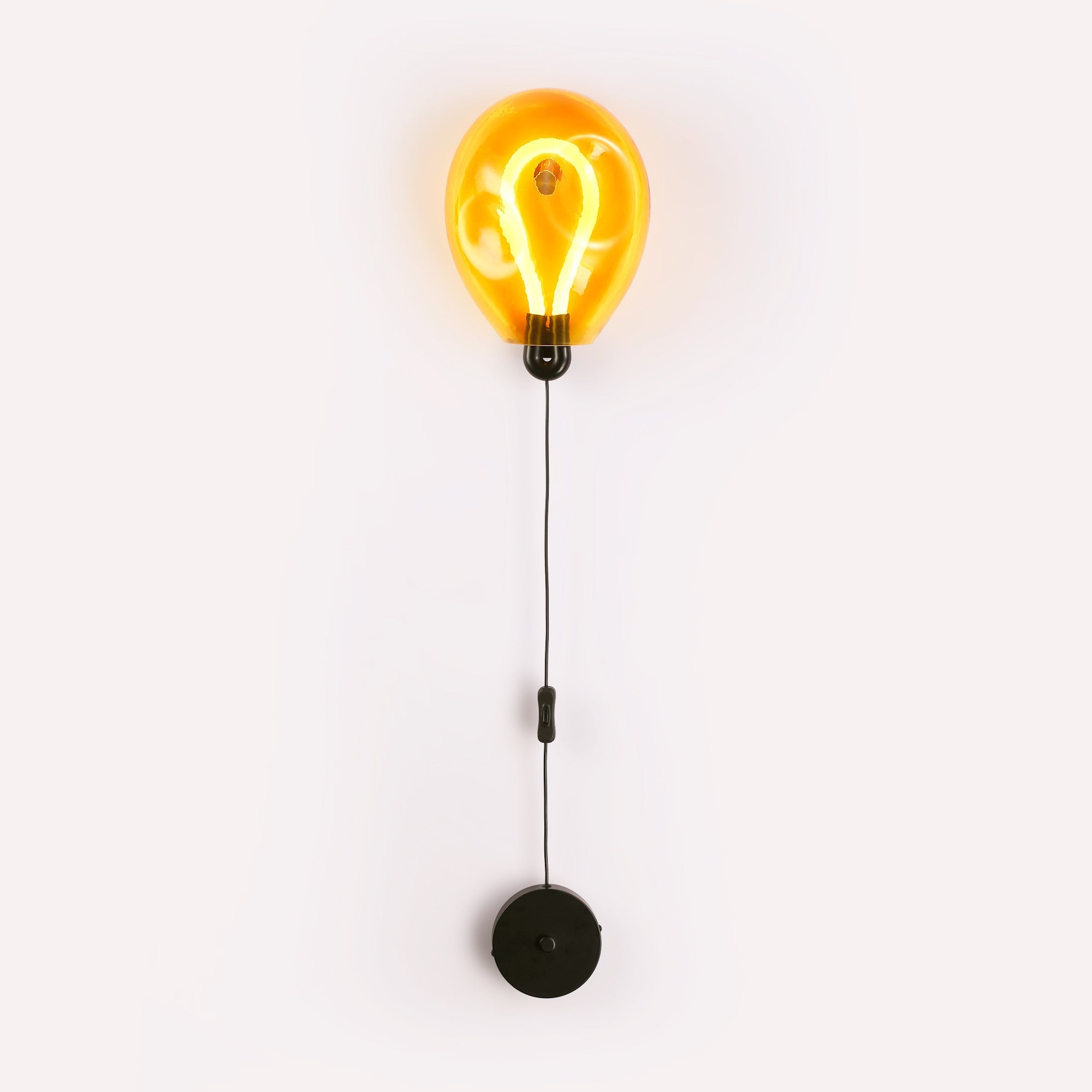 Aplique de pared LED cristal "GLOBO" 8W - Colores