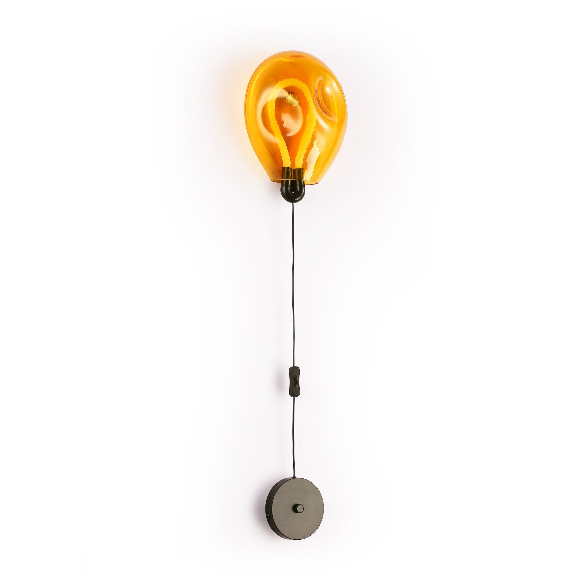 Aplique de pared LED cristal "GLOBO" 8W - Colores