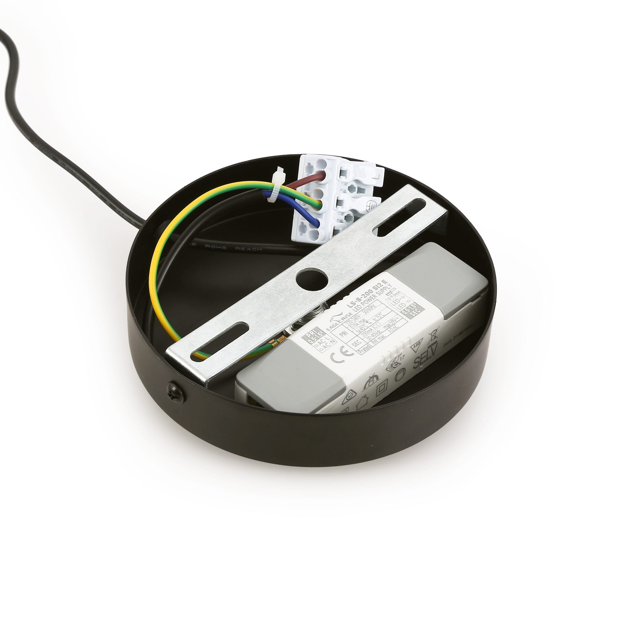 Aplique de pared LED cristal "GLOBO" 8W - Colores