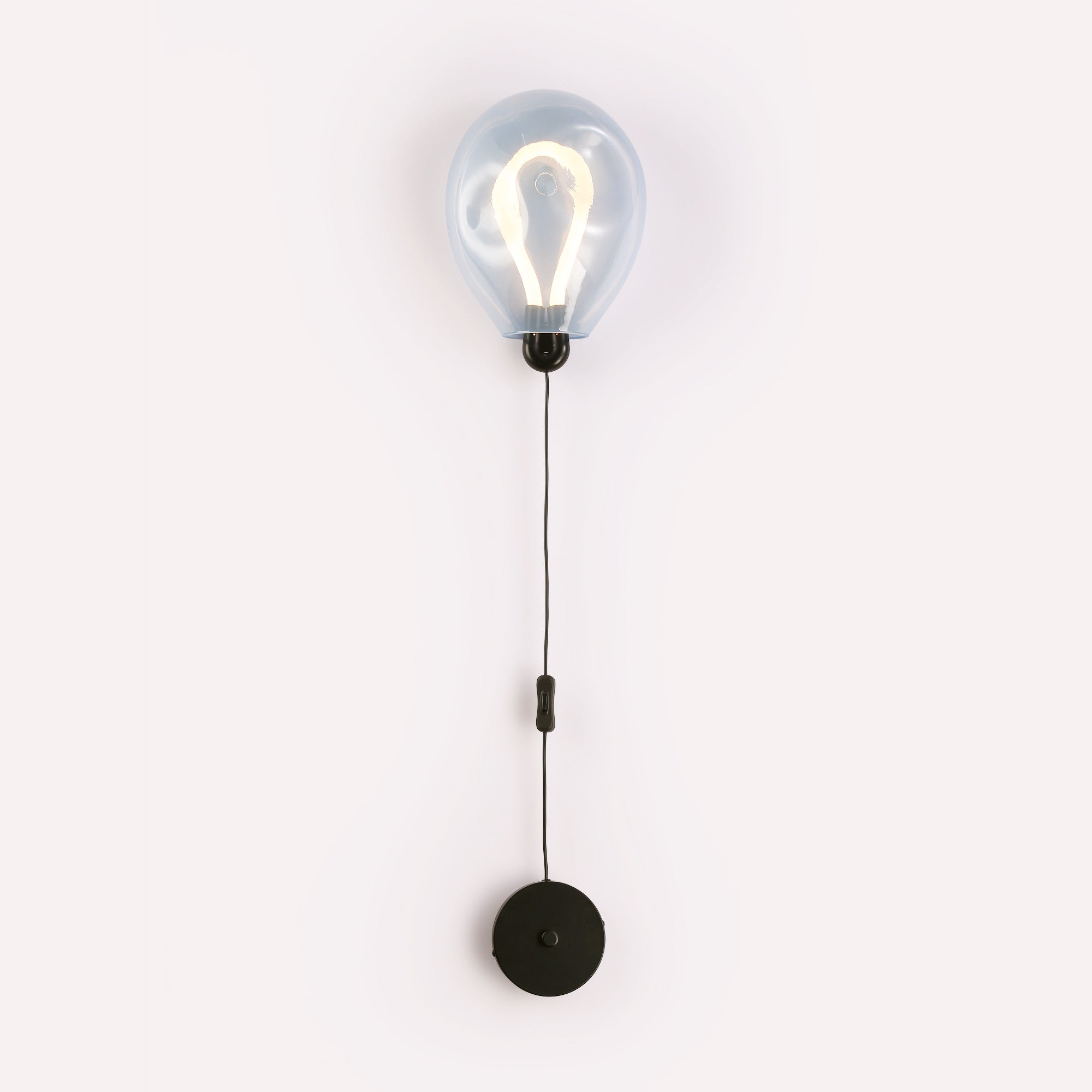 Aplique de pared LED cristal "GLOBO" 8W - Colores