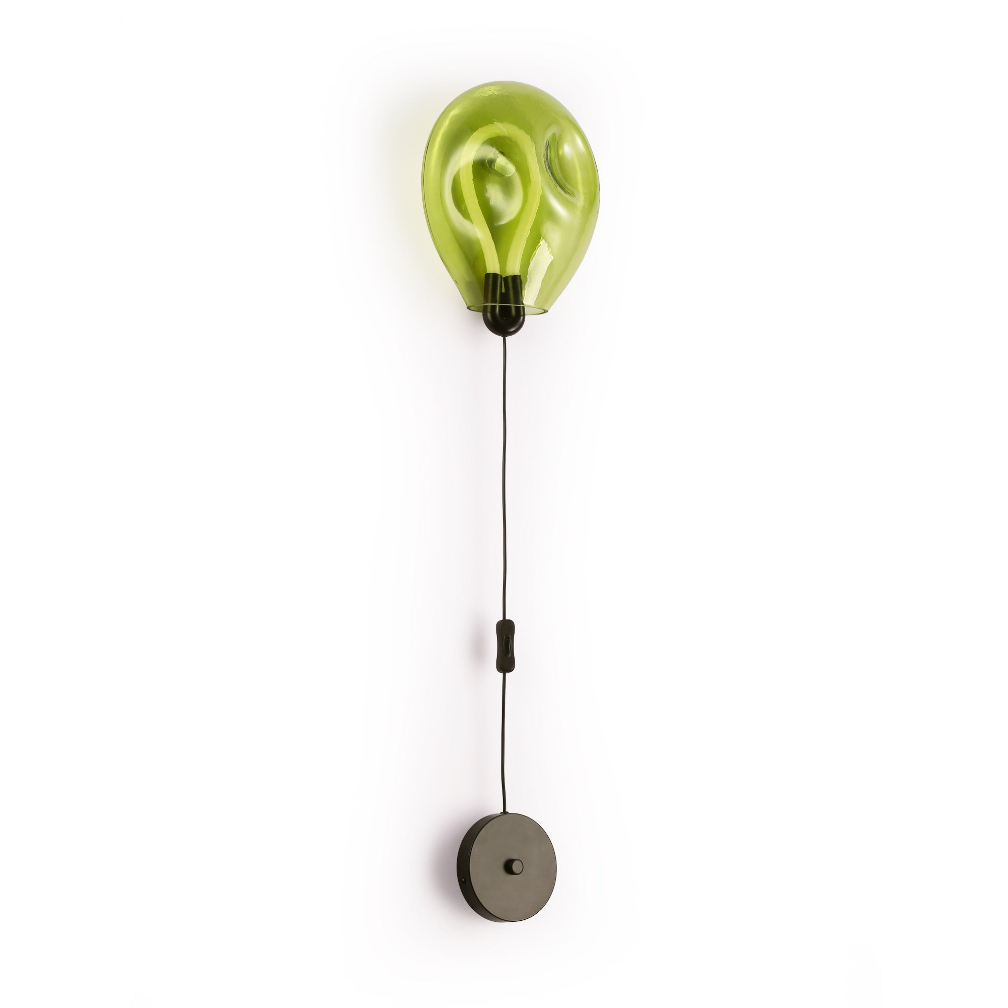 Aplique de pared LED cristal "GLOBO" 8W - Colores
