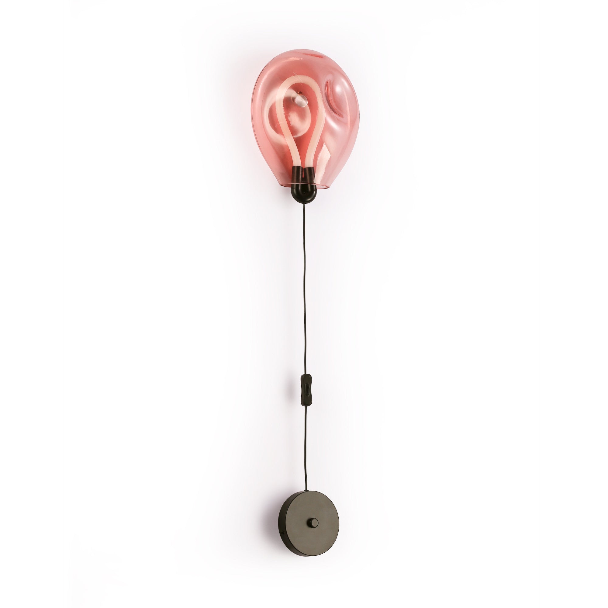 Aplique de pared LED cristal "GLOBO" 8W - Colores