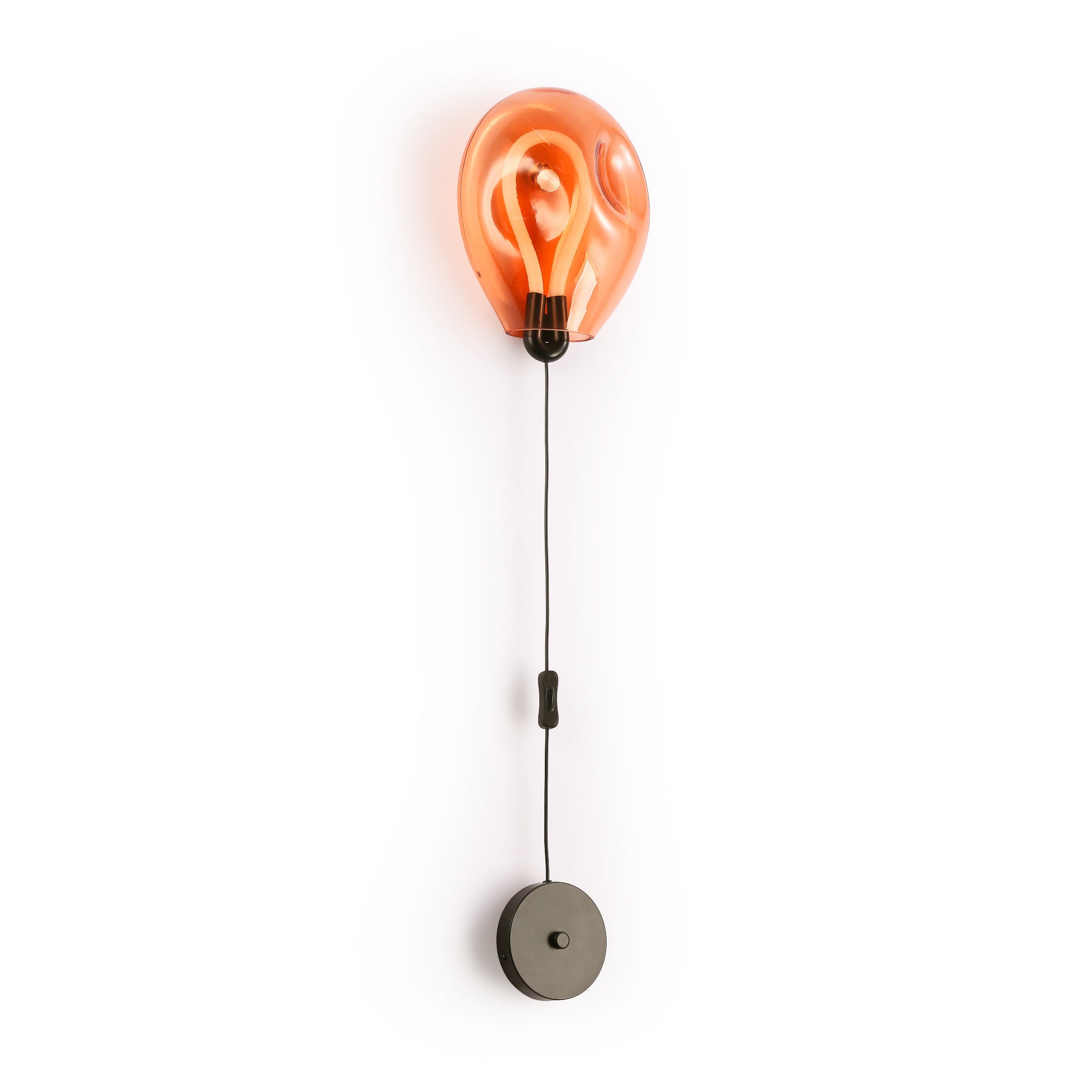 Aplique de pared LED cristal "GLOBO" 8W - Colores
