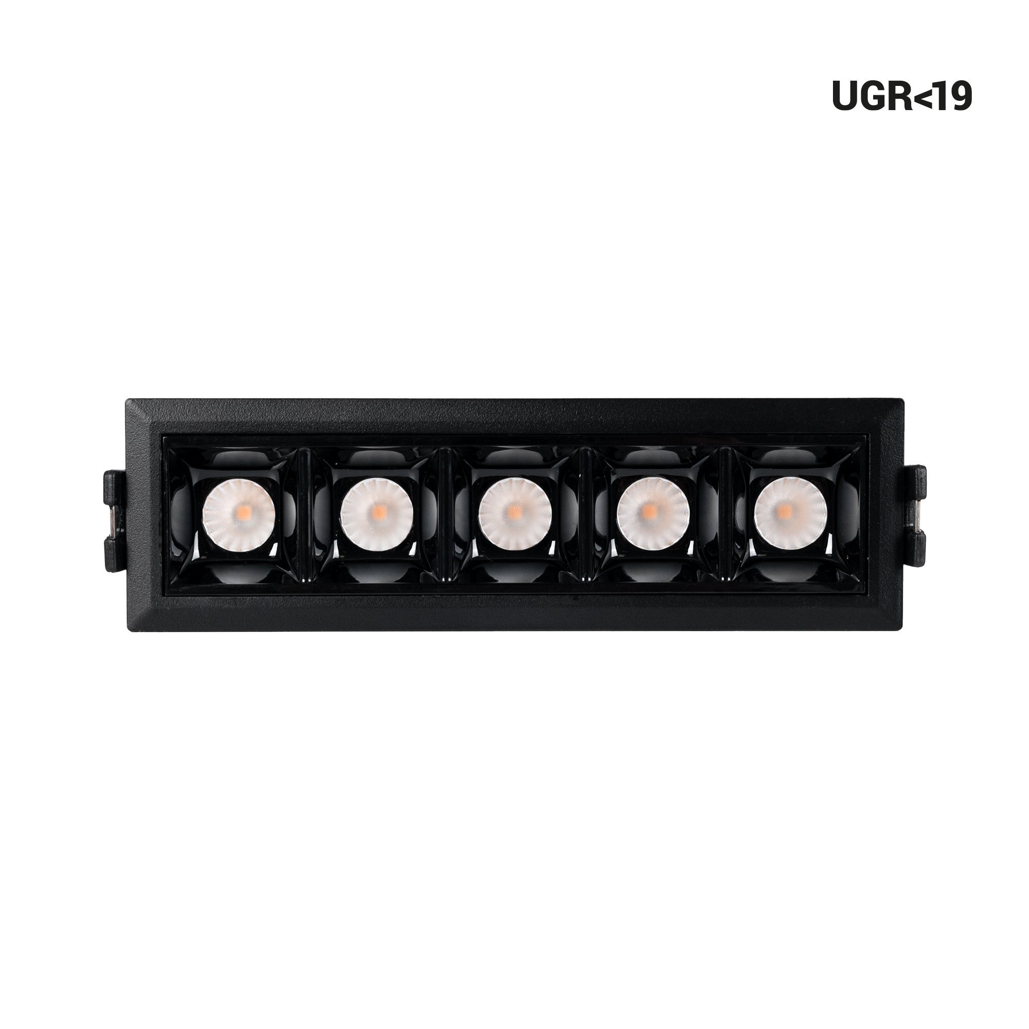 Foco lineal LED empotrable 7W - UGR18 - CRI90 - Driver LIFUD