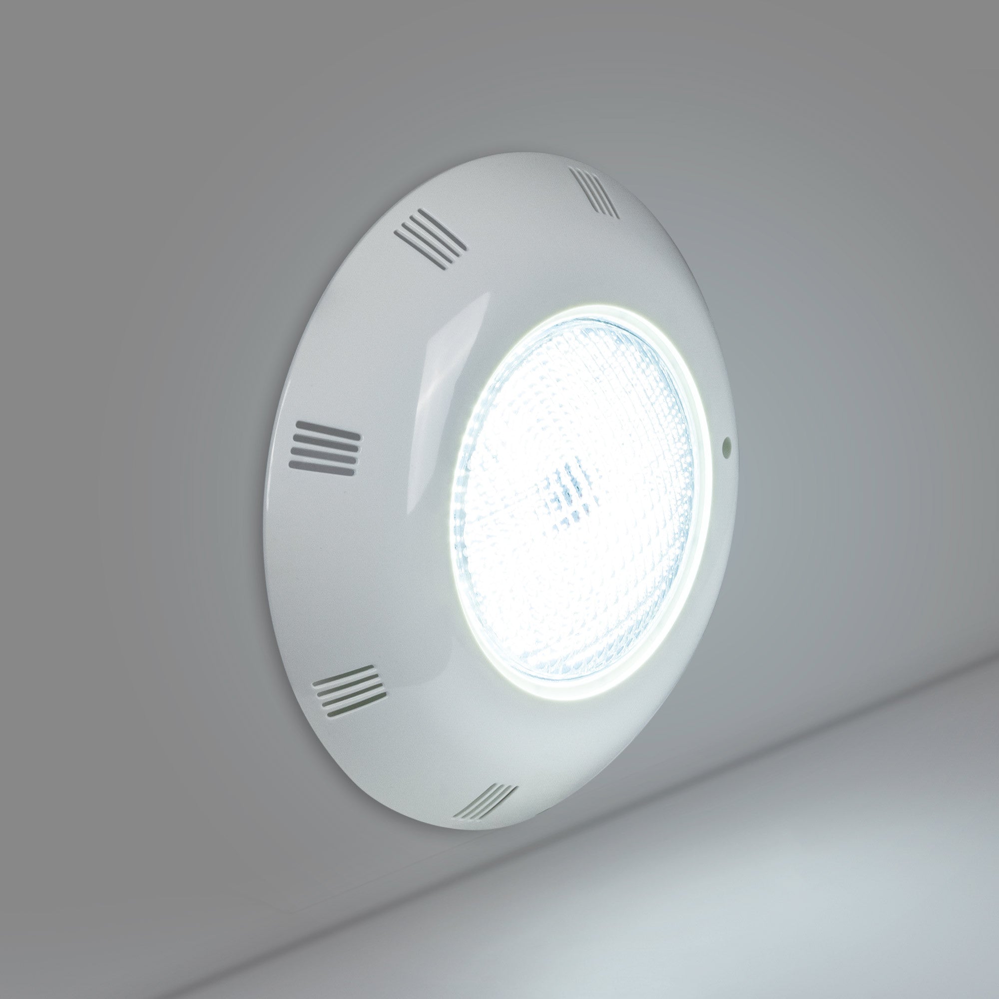 Foco LED sumergible para piscina - 12V AC - 24W - IP68 - Ø295mm