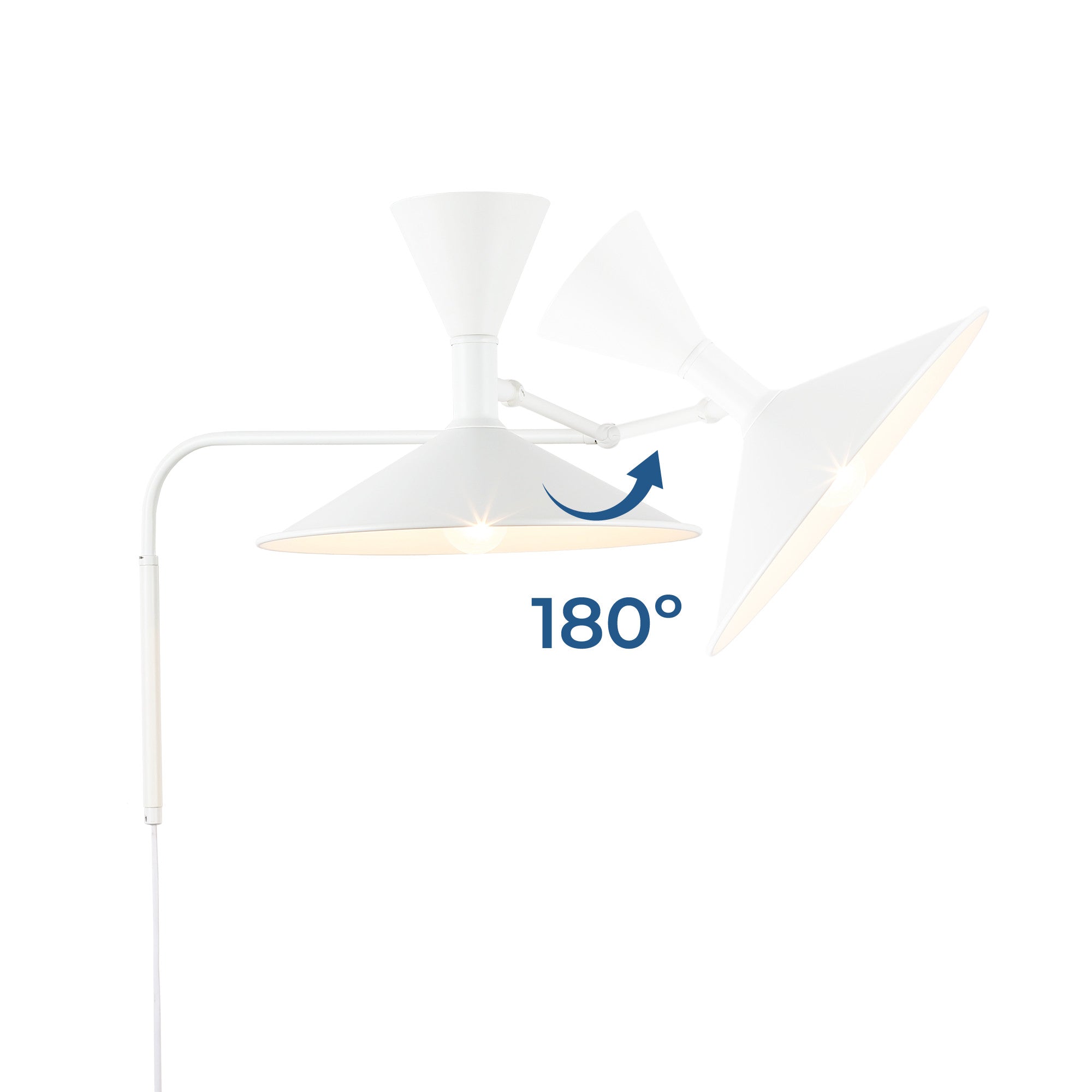 Lámpara de pared de diseño "NIM" - E14  + G9