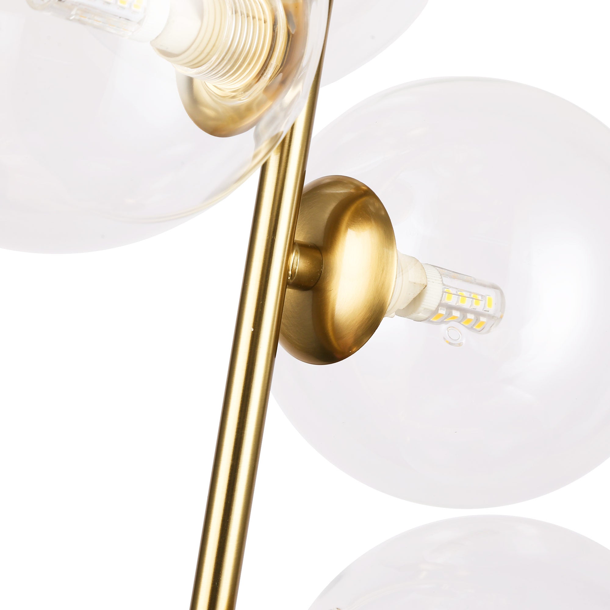 Lámpara colgante con esferas de cristal "ROMEE" - 6 x G9