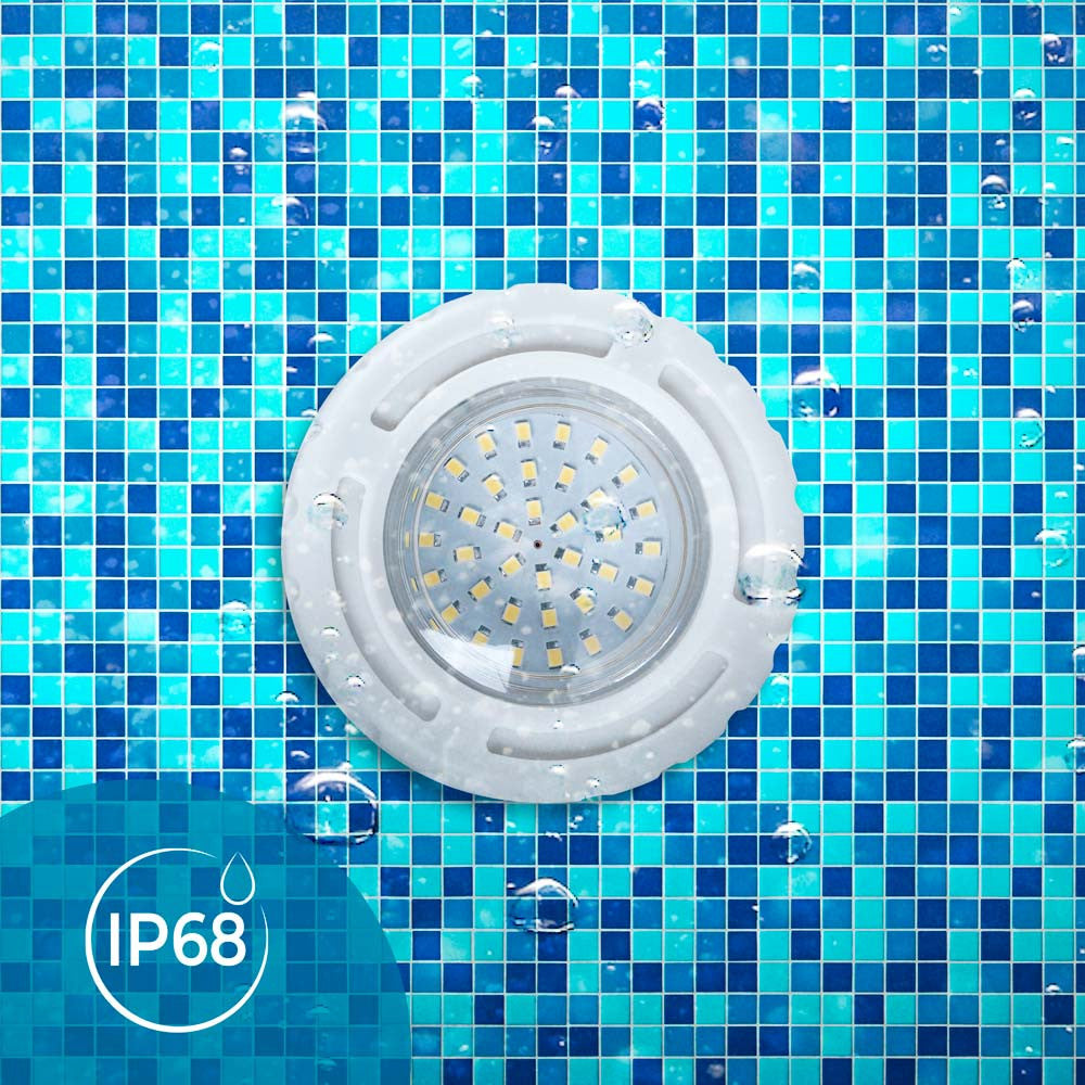 Foco LED sumergible para piscina - 12V AC - 3W - IP68 - Ø94mm