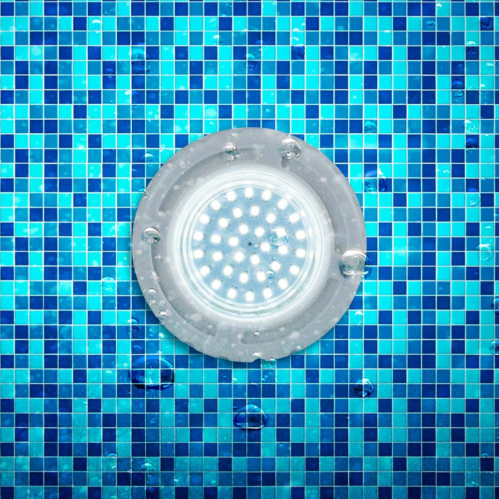 Foco LED sumergible para piscina - 12V AC - 3W - IP68 - Ø94mm