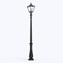 Poste de luz exterior "TOBIA" Fumagalli CCT - 30W - 8 opciones - E27