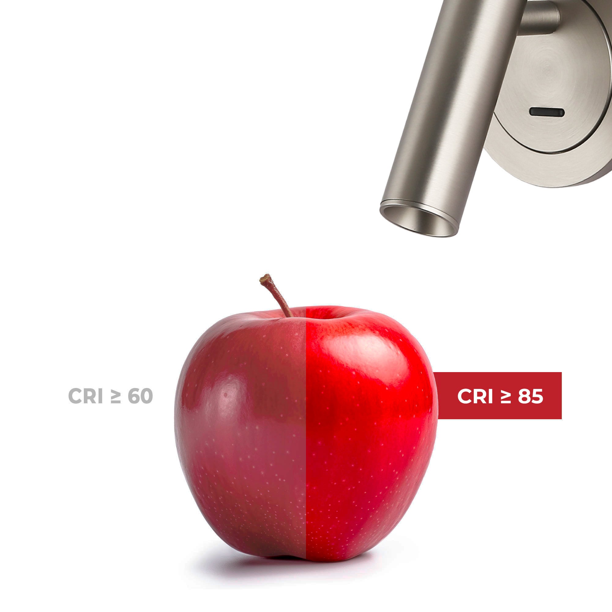 Aplique empotrable para lectura "MILSA" - 3W - 2700K - CRI 85
