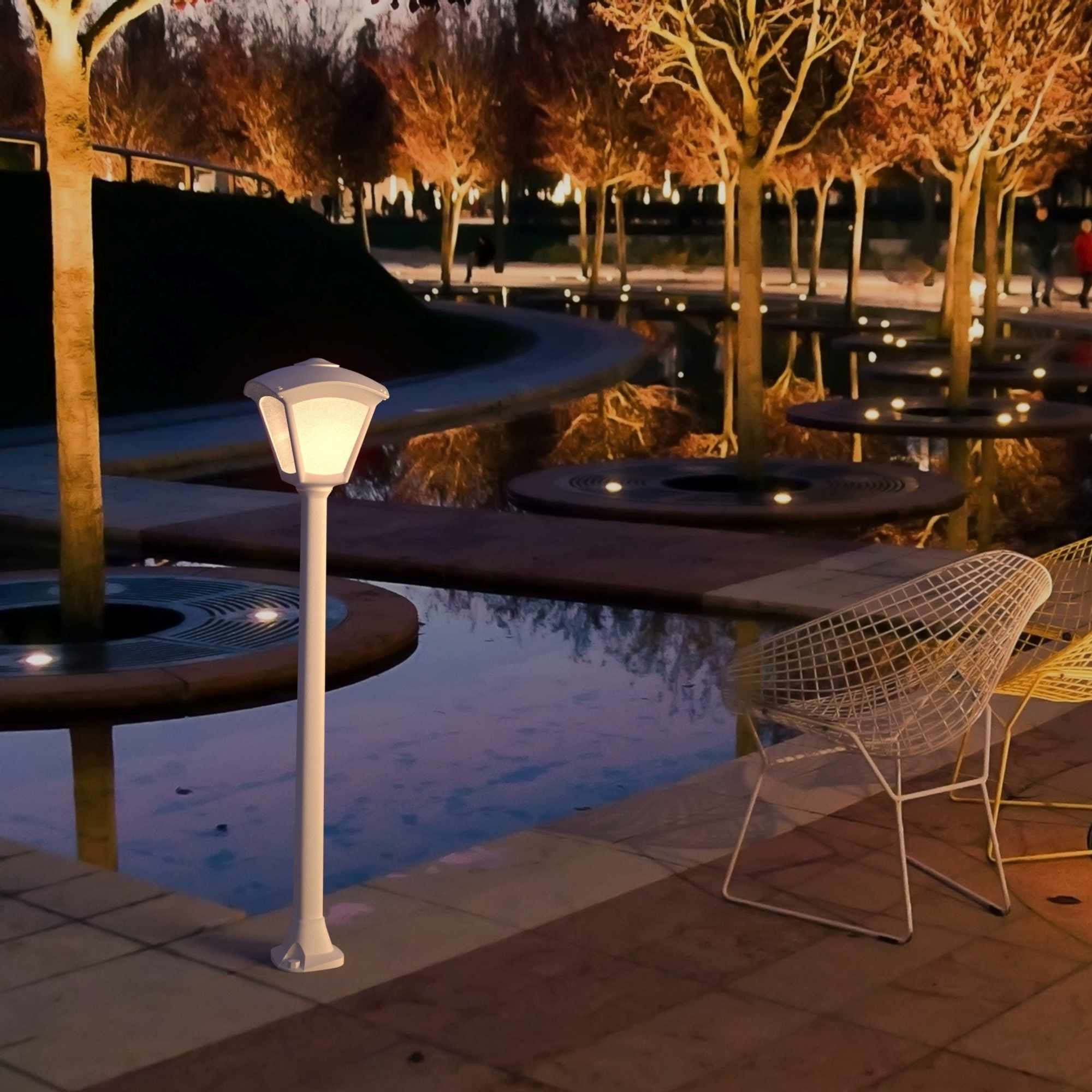 Farola LED exterior FUMAGALLI "Giaffa/Roby" - 94,5 cm - IP55