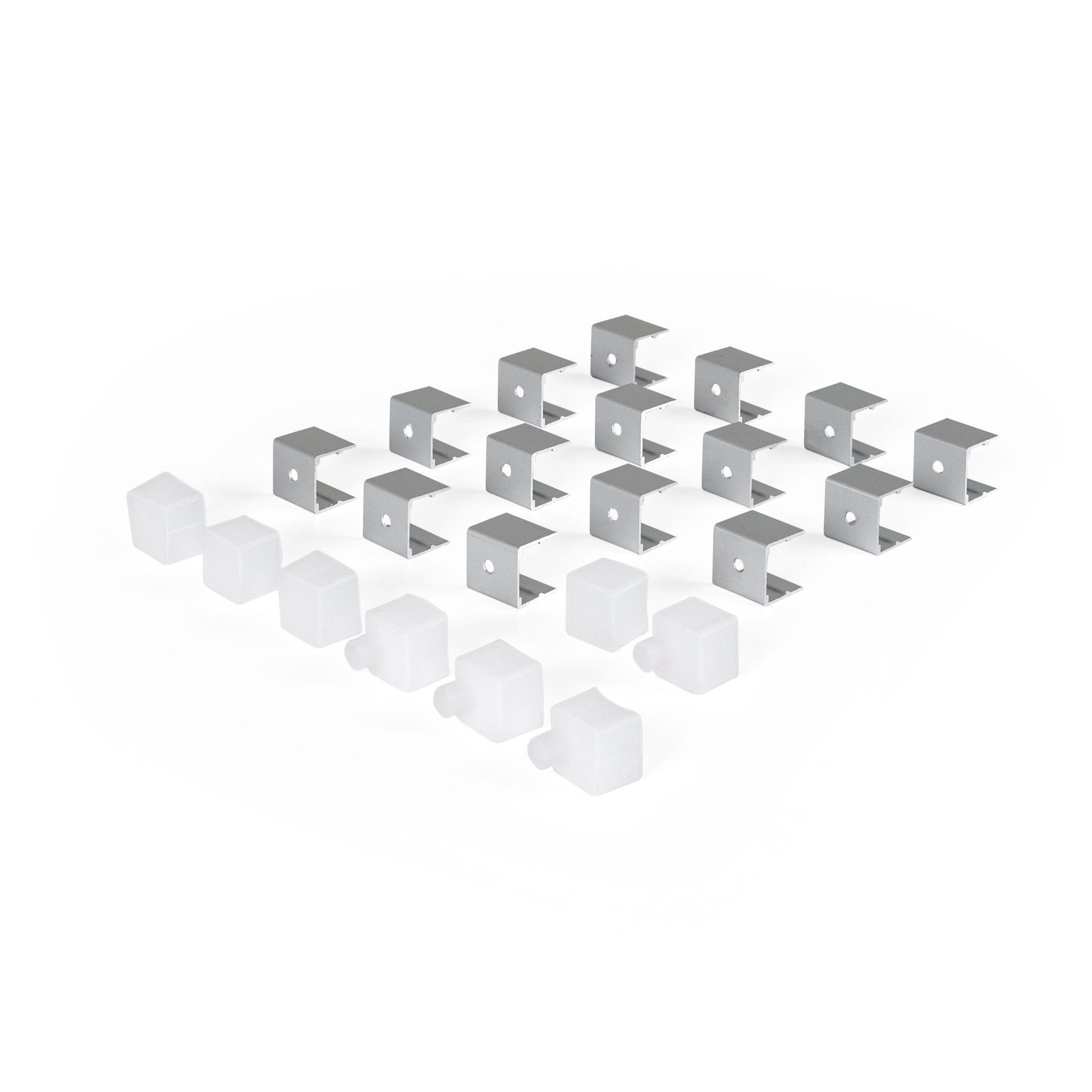 Neón LED flexible 3D  24V DC - 16x16mm - 5 metros - Kit completo - 12W/m - IP67 - Curvatura vertical y horizontal