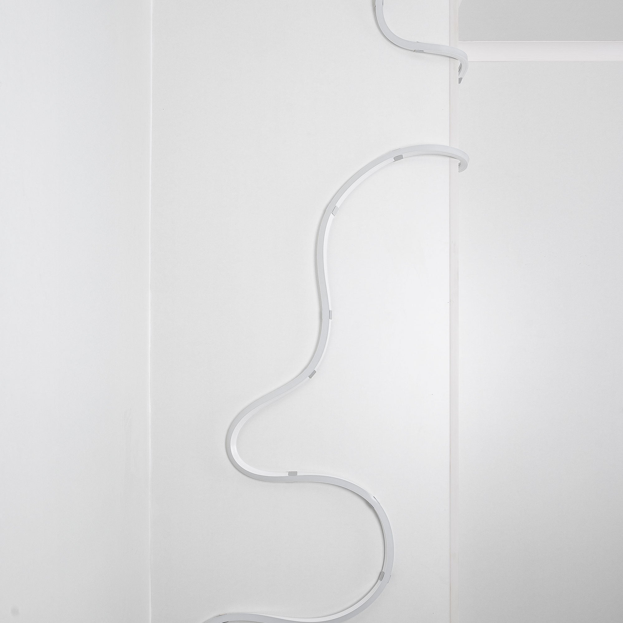 Neón LED flexible 3D  24V DC - 16x16mm - 5 metros - Kit completo - 12W/m - IP67 - Curvatura vertical y horizontal