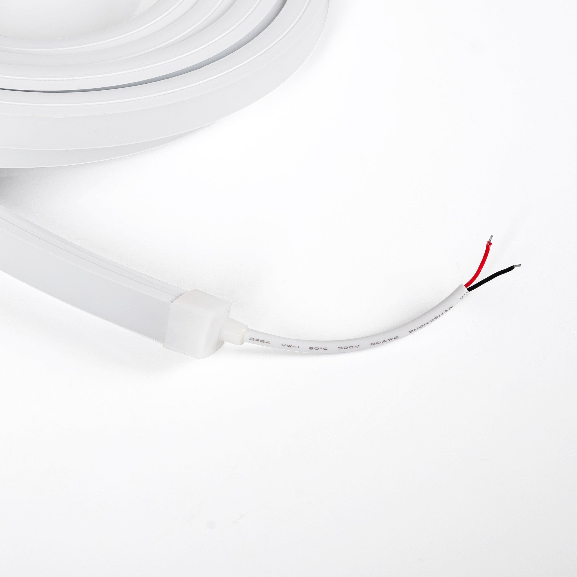 Neón LED flexible 3D  24V DC - 16x16mm - 5 metros - Kit completo - 12W/m - IP67 - Curvatura vertical y horizontal