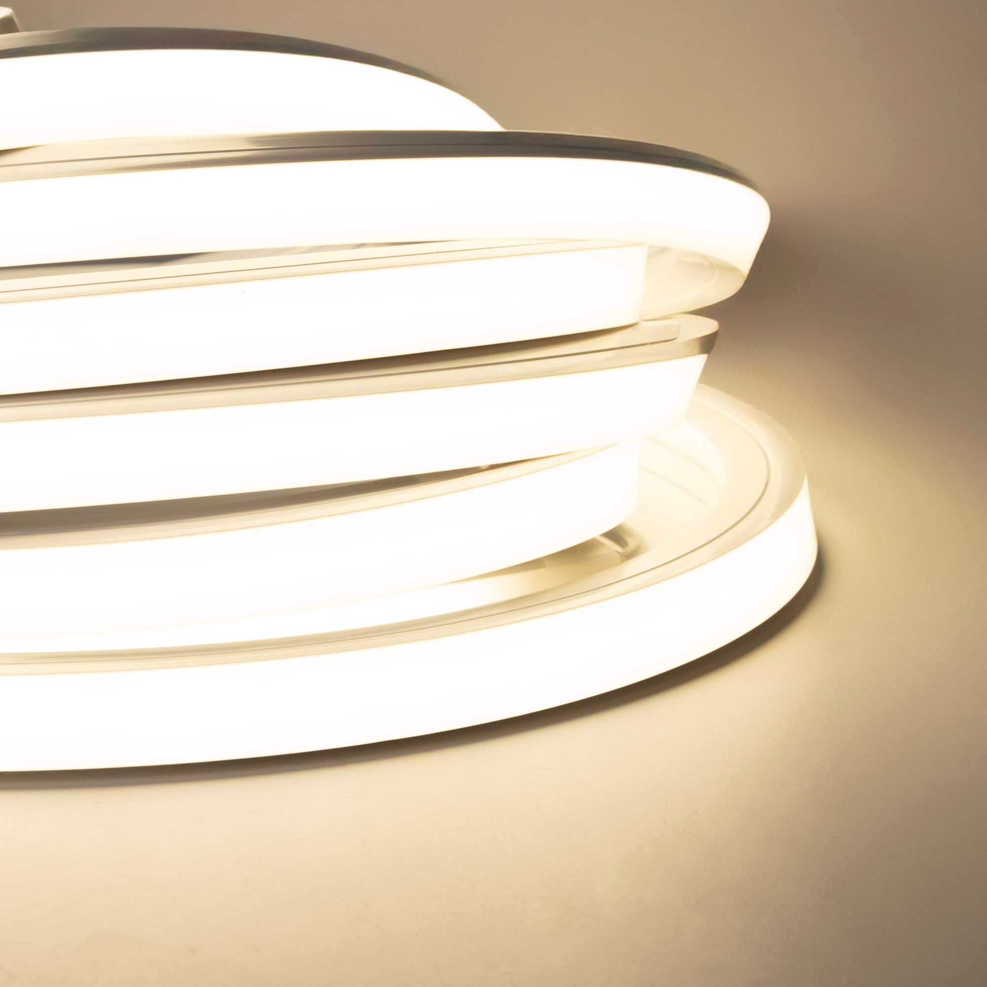 Neón LED flexible 3D  24V DC - 16x16mm - 5 metros - Kit completo - 12W/m - IP67 - Curvatura vertical y horizontal