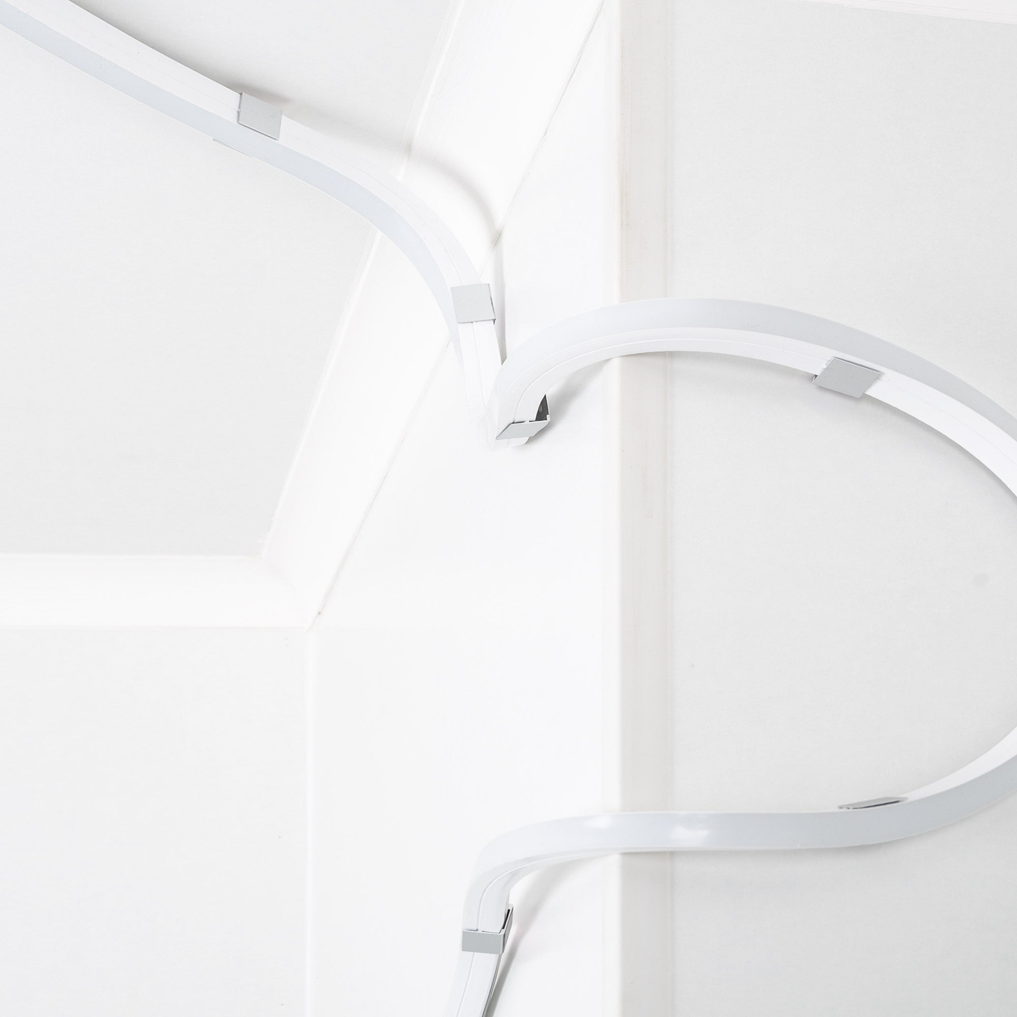 Neón LED flexible RGB 3D - 16x16mm - 5m - Kit completo -12W/m - IP67 -Curvatura vertical y horizontal
