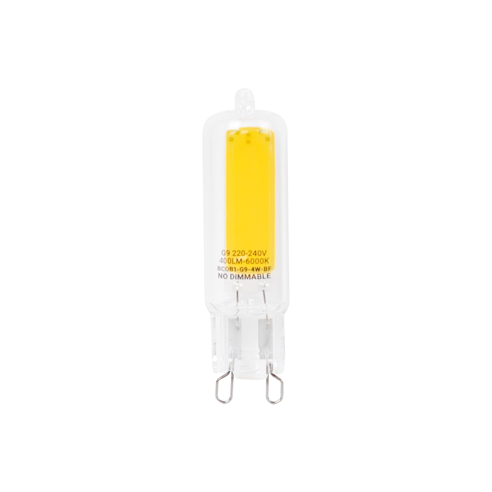 Bombilla LED G9 220-240V AC - COB - 360º - 4W