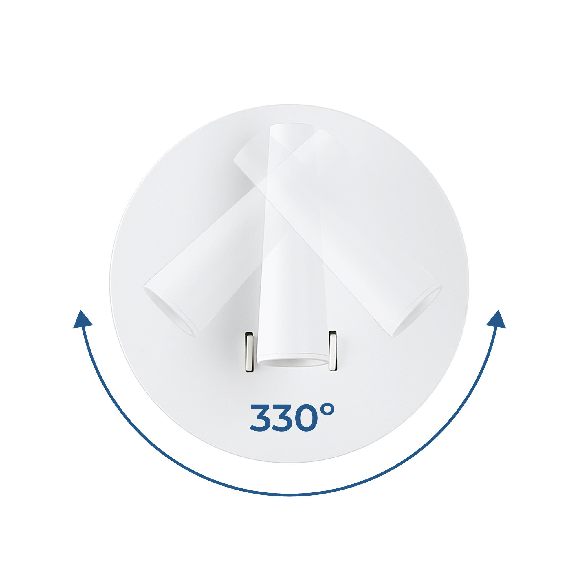 Aplique de pared "FELAM" - 3W + 6W - 2700K - CRI 85