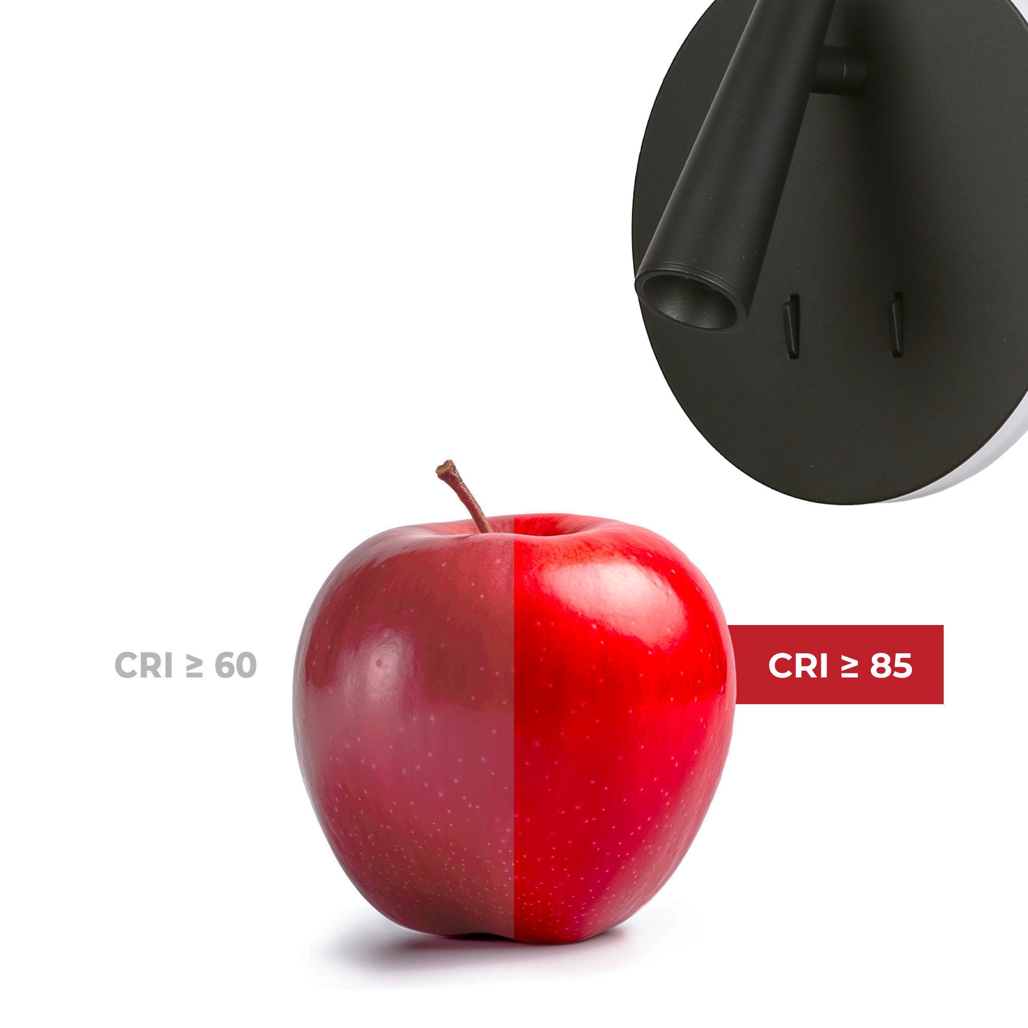 Aplique de pared "FELAM" - 3W + 6W - 2700K - CRI 85