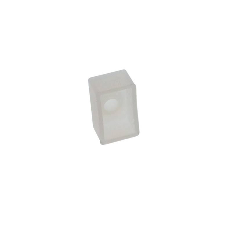 Tapón para perfil flexible de silicona 10x18mm