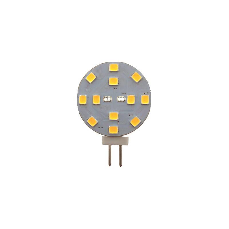Bombilla LED G4 Bi-Pin 2,3W plana