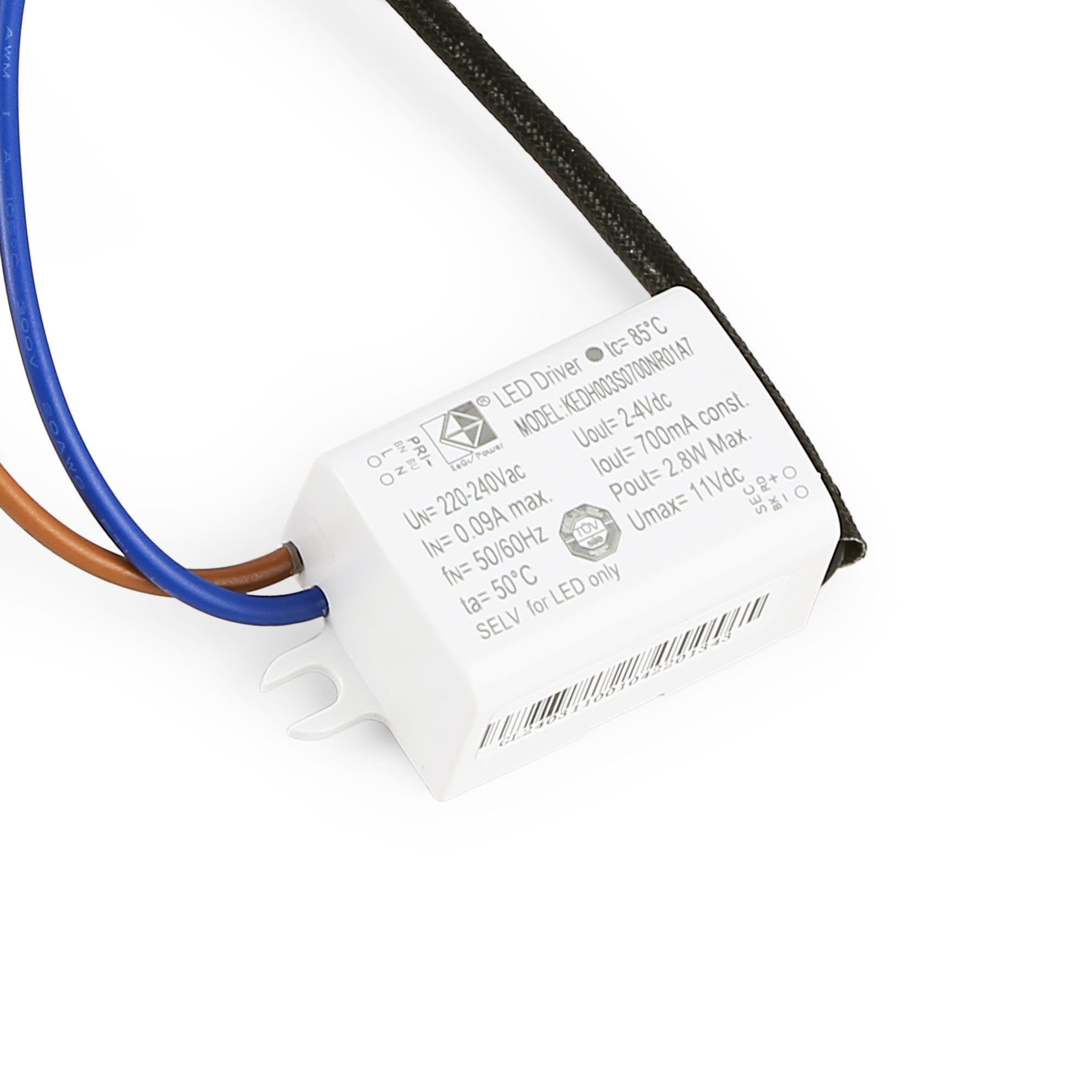 Aplique empotrable para lectura "MILSA" - 3W - 2700K - CRI 85