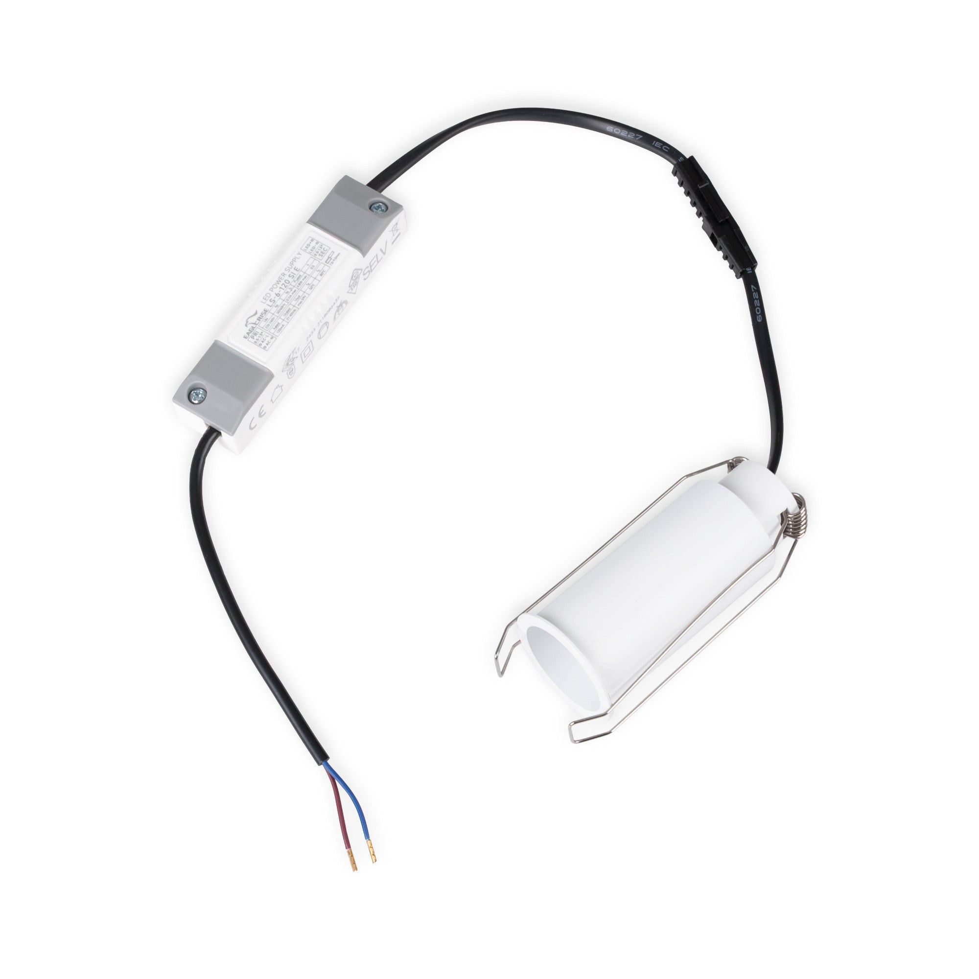 Downlight LED Mini 5W - Chip OSRAM - Bajo UGR - Ø 34mm