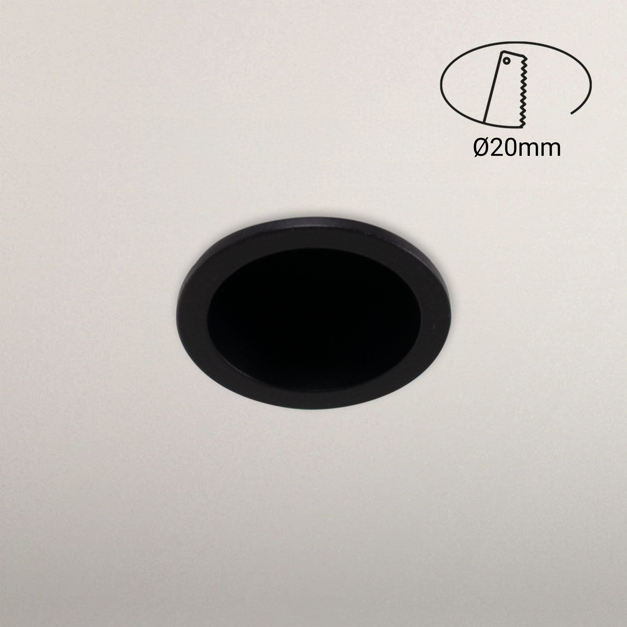 Downlight LED Mini 3W - Chip OSRAM - Bajo UGR - Ø 22mm