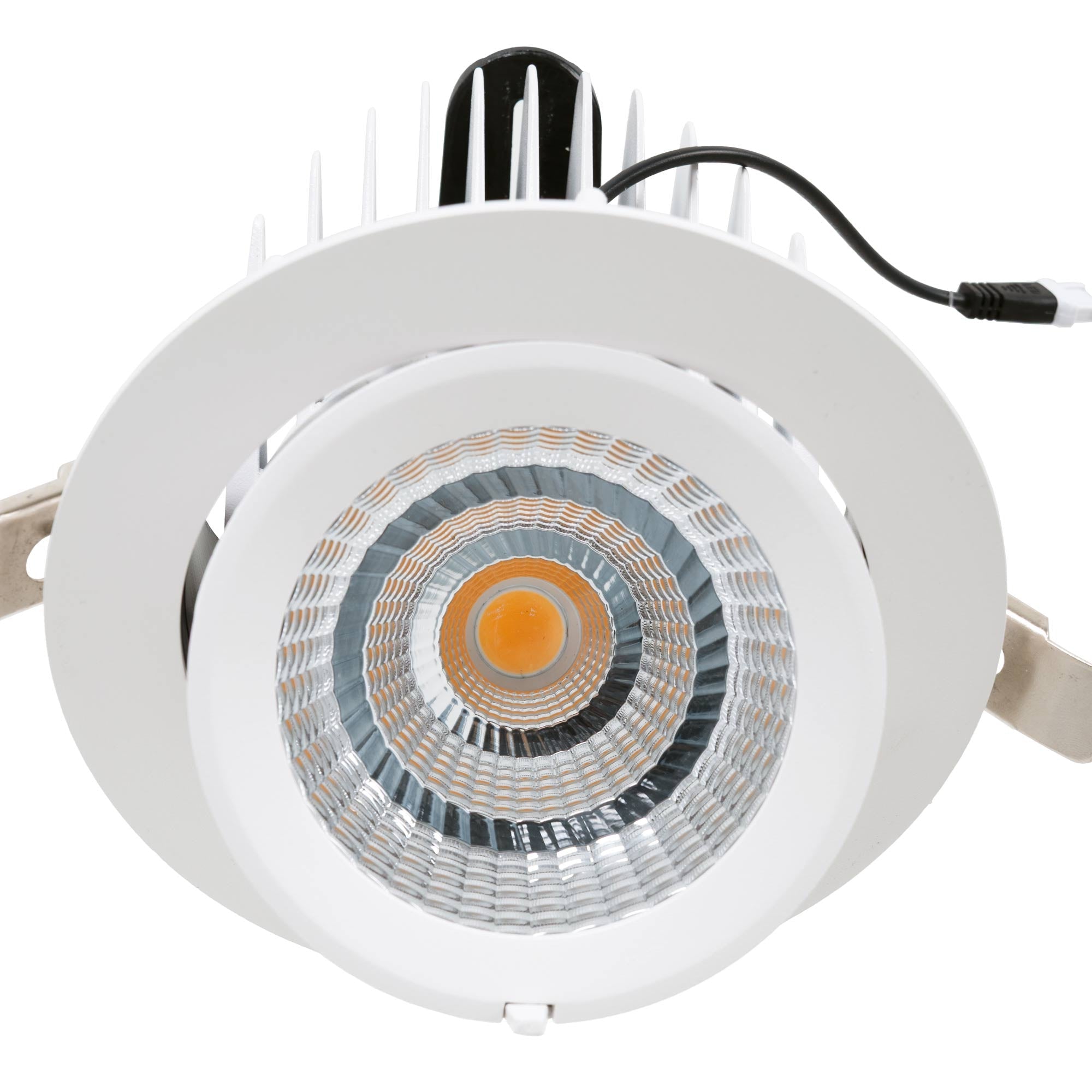 Downlight LED basculante empotrable - Chip especial para comercios - 40W