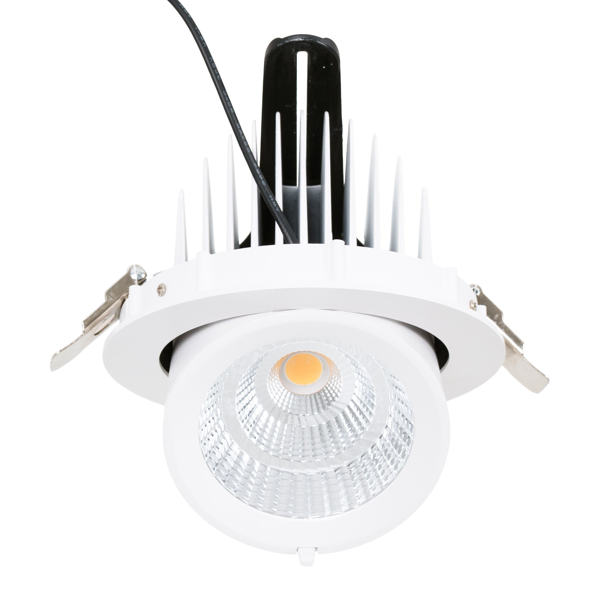 Downlight LED basculante empotrable - Chip especial para comercios - 40W