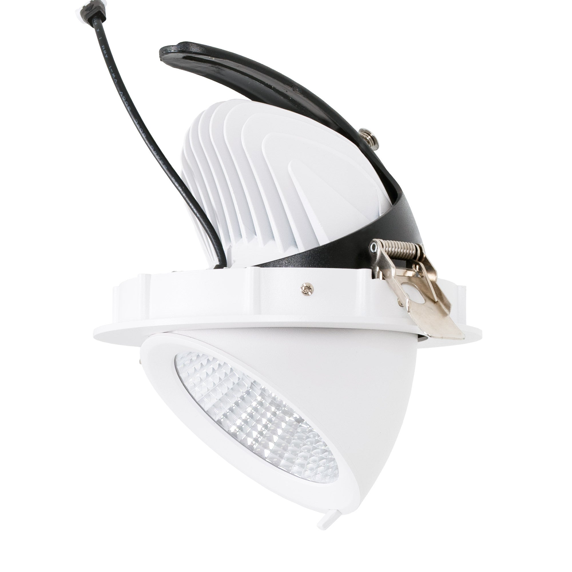 Downlight LED basculante empotrable - Chip especial para comercios - 40W