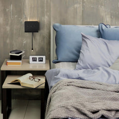 Aplique de pared para lectura "SLANGE 2" - 3W + 6W - Puerto USB + USB-C