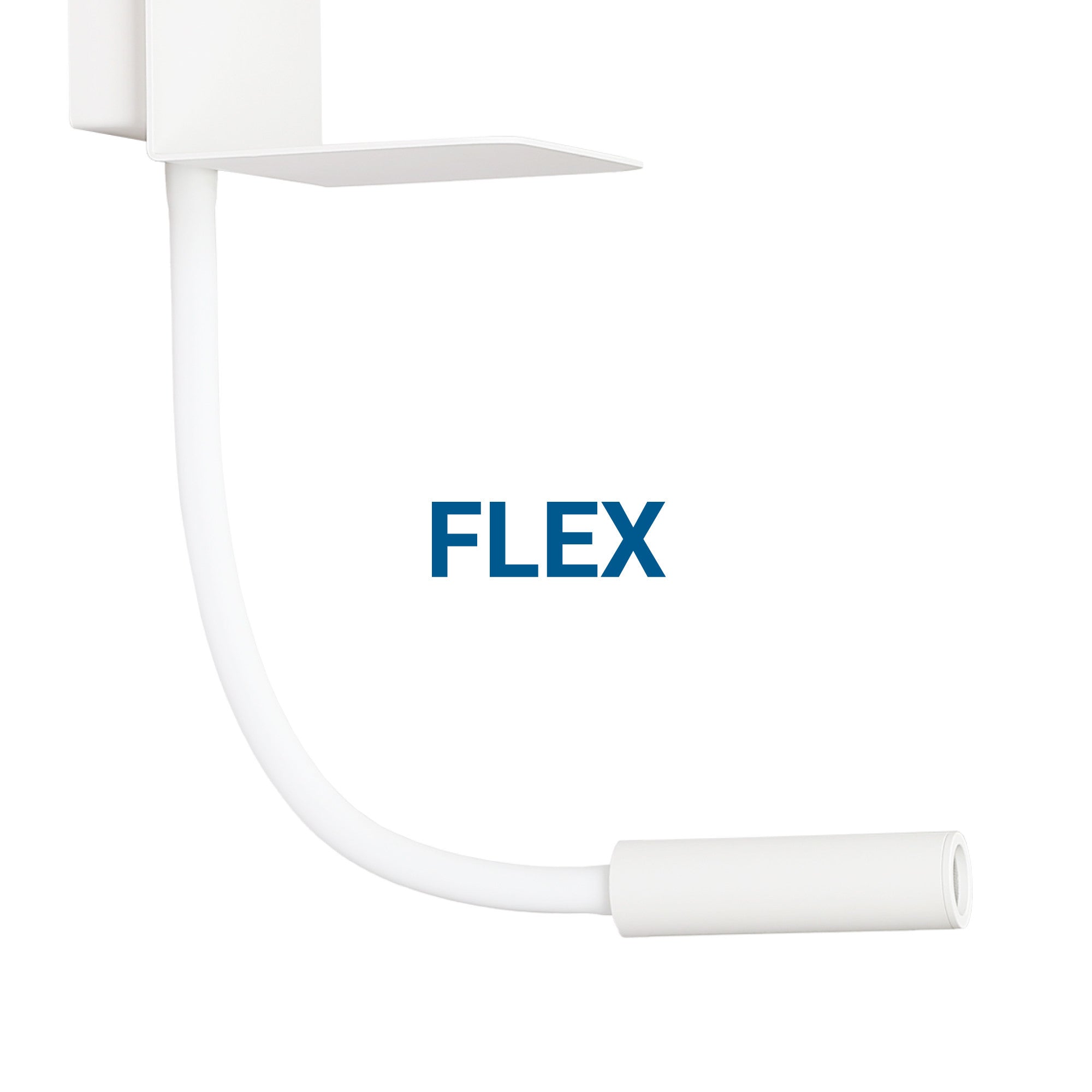 Aplique de pared para lectura "SLANGE 2" - 3W + 6W - Puerto USB + USB-C