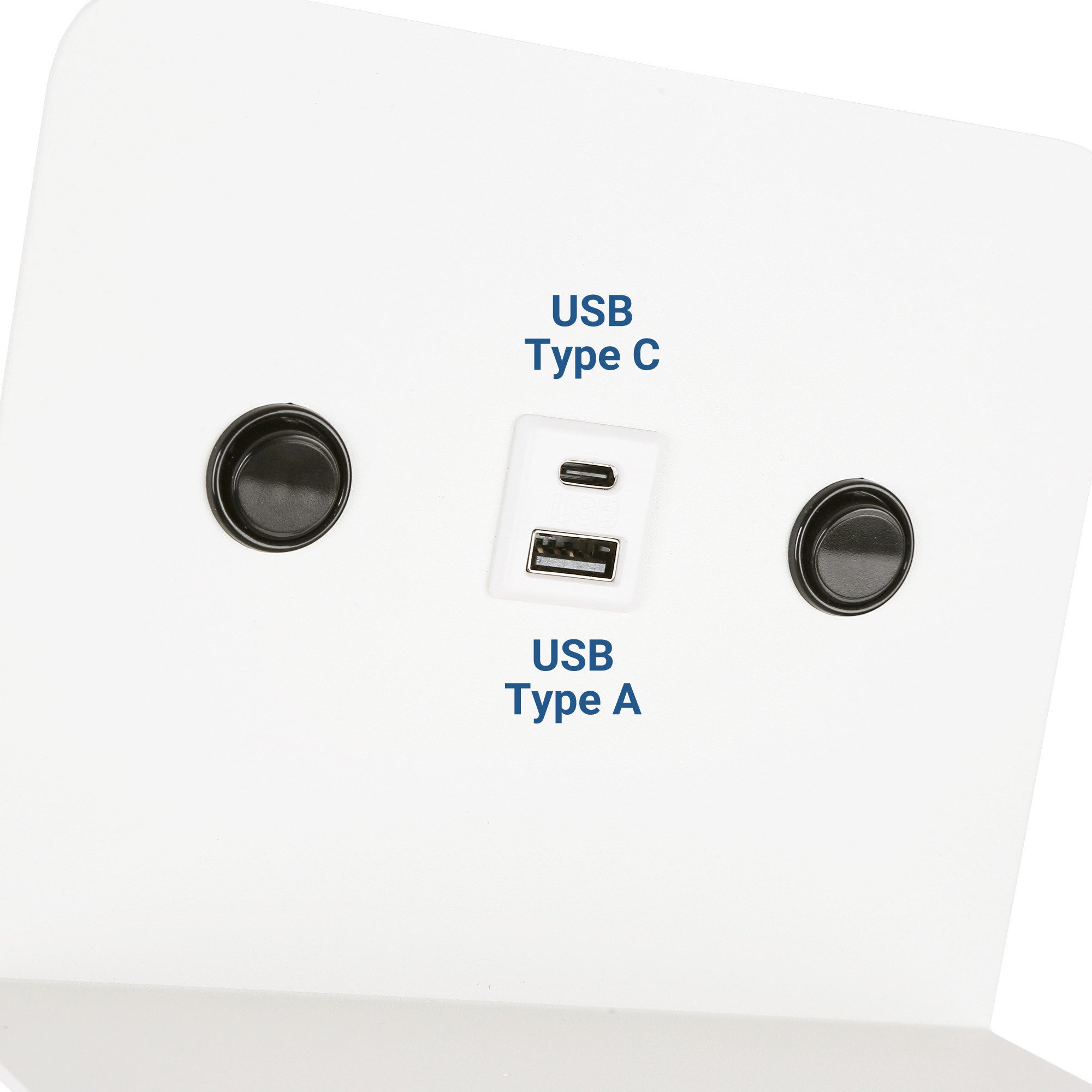 Aplique de pared para lectura "SLANGE 2" - 3W + 6W - Puerto USB + USB-C