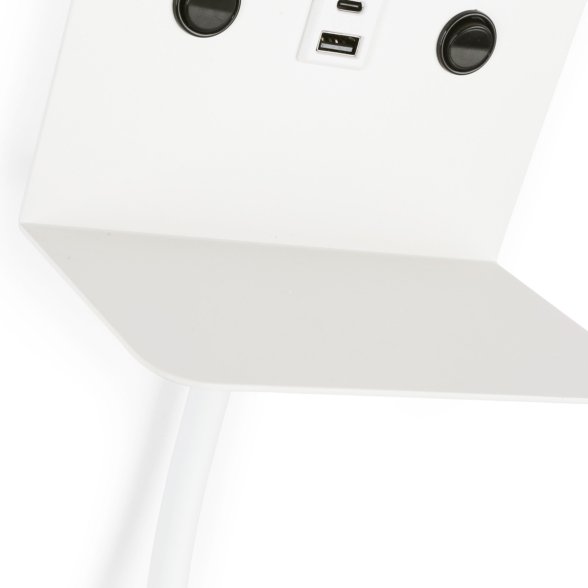 Aplique de pared para lectura "SLANGE 2" - 3W + 6W - Puerto USB + USB-C