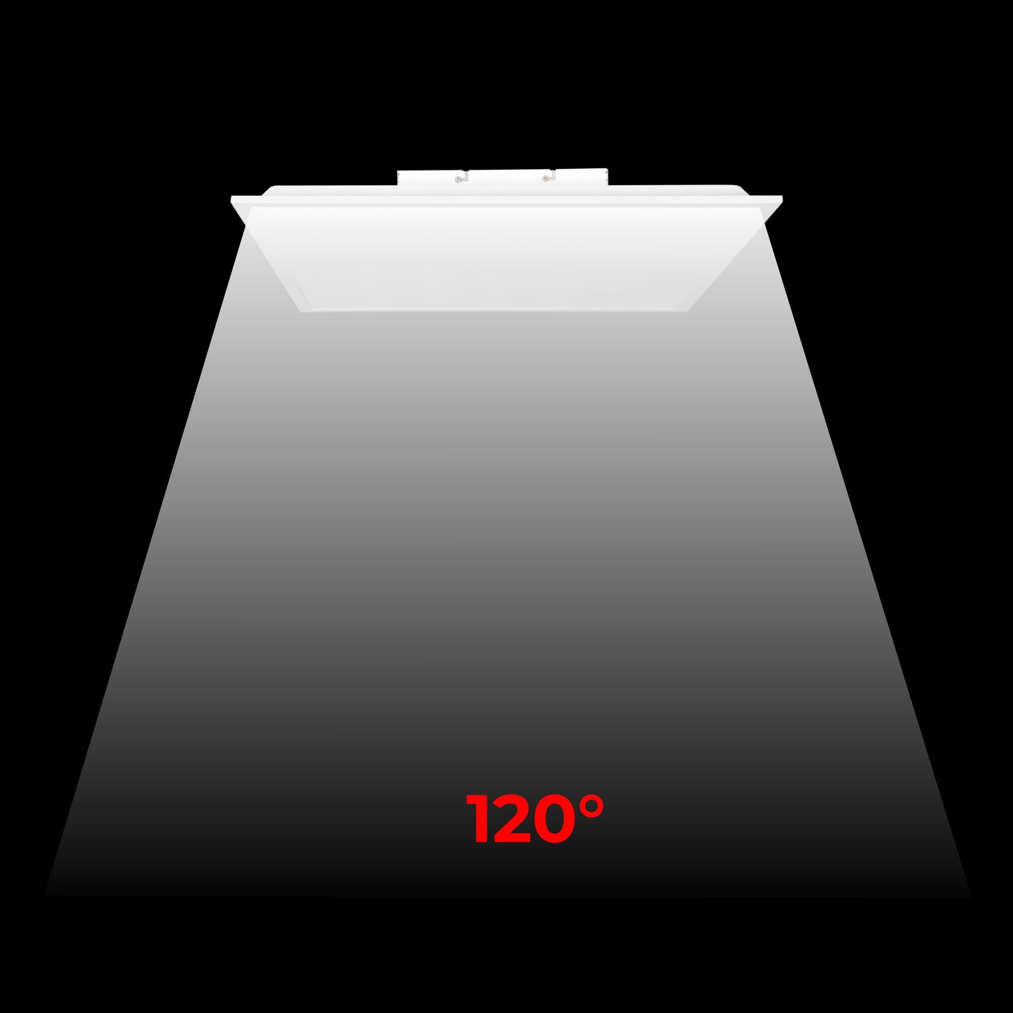 Plafón de techo LED Backlight - 60x60cm - 36W - CCT + RGB IC - Con mando a distancia