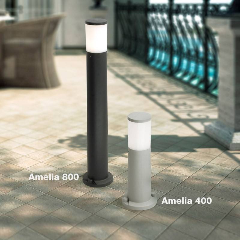 Bolardo para caminos LED FUMAGALLI "Amelia 400" - 8,5W - CCT