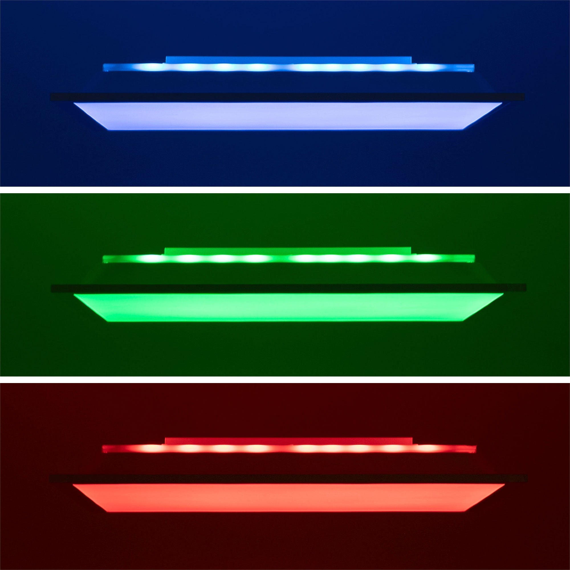 Plafón de techo LED Backlight - 45x45cm - 22W - CCT + 2RGB - Retroiluminado