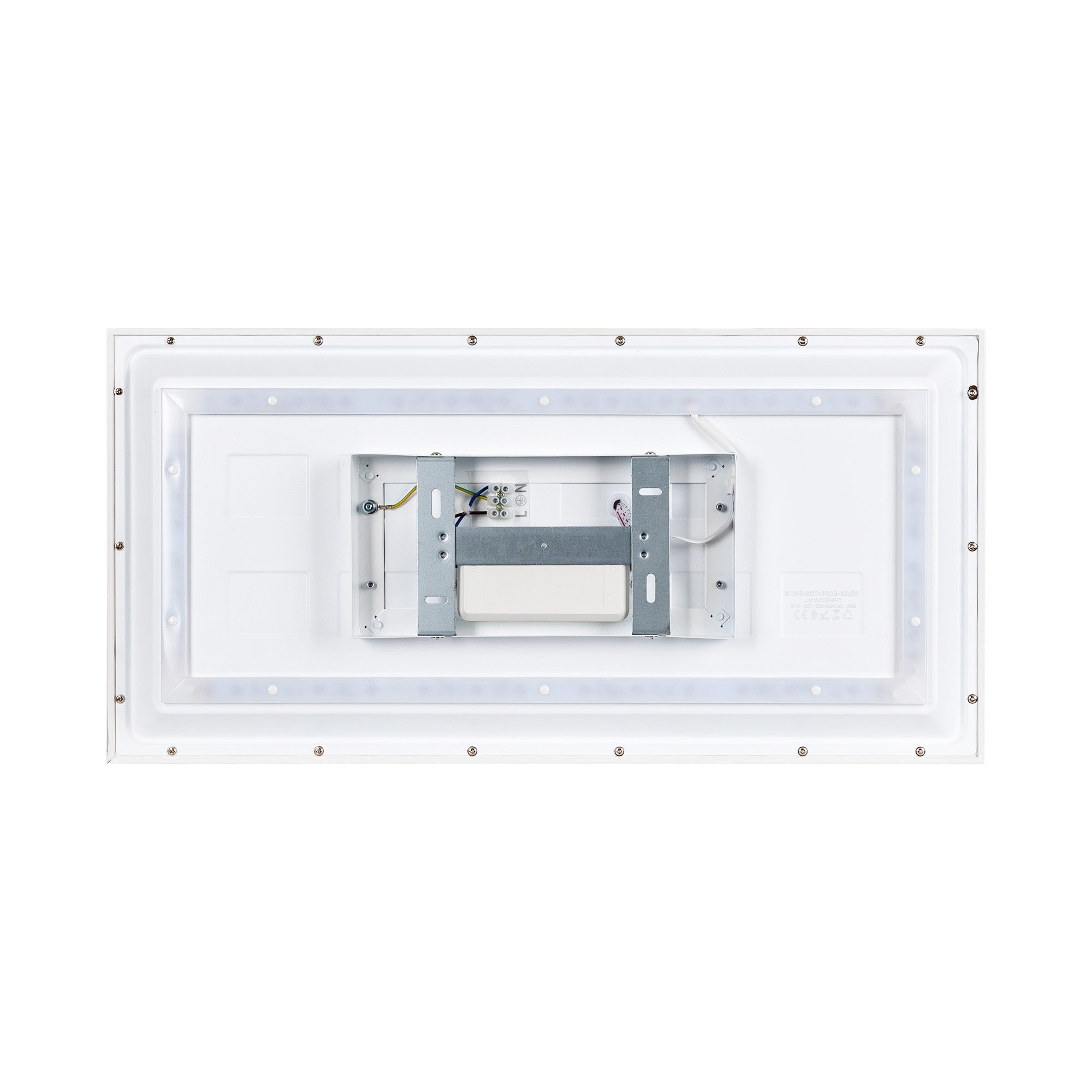 Plafón de techo LED Backlight - 60x30cm - 22W - CCT + 2RGB - Retroiluminado