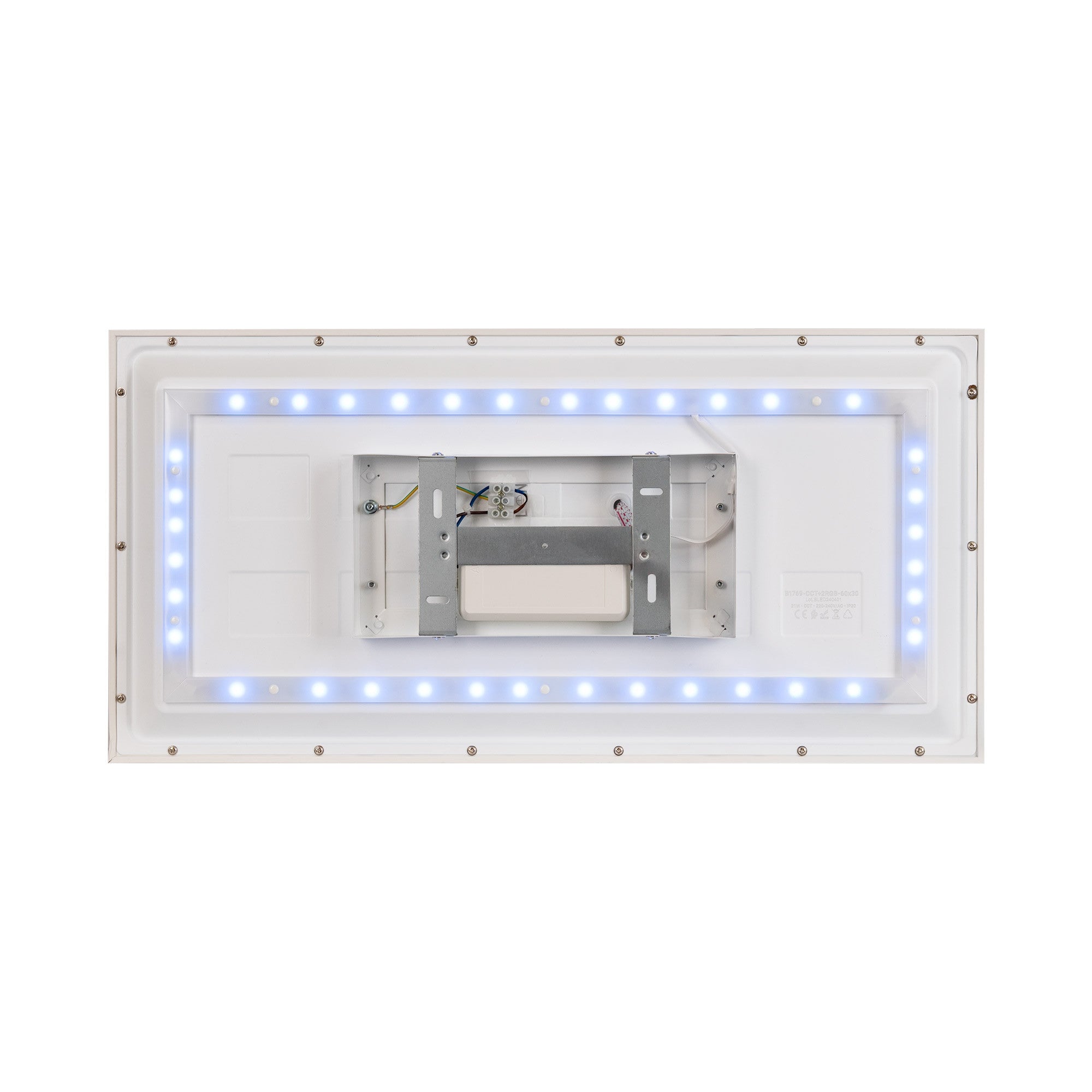 Plafón de techo LED Backlight - 60x30cm - 22W - CCT + 2RGB - Retroiluminado