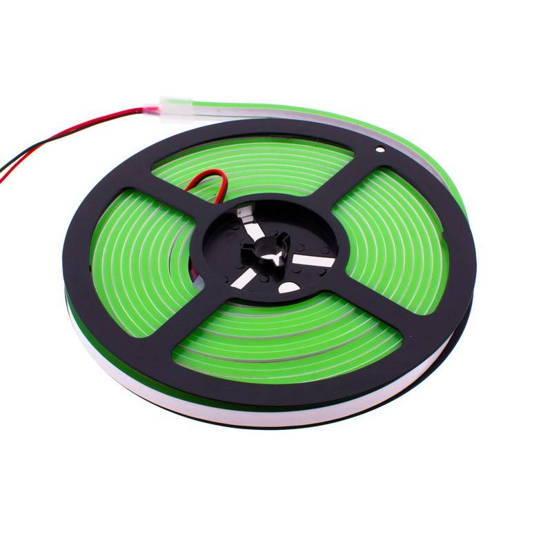 Neón LED Flexible 24V DC - 4x10mm - 5 metros - 13W/m - 120 LED/m - IP67 - Curvatura lateral