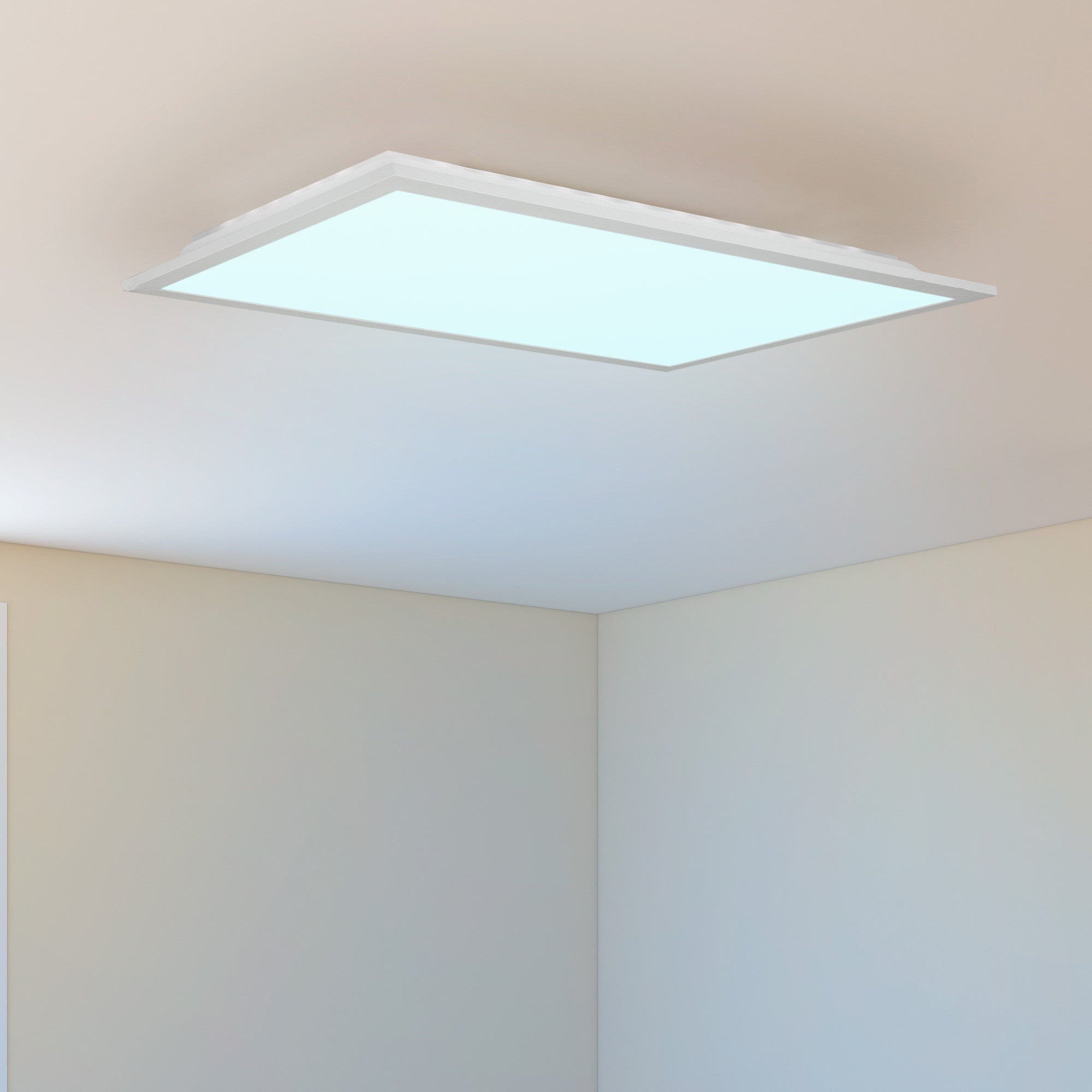 Plafón de techo LED Backlight - 60x30cm - 22W - CCT + 2RGB - Retroiluminado