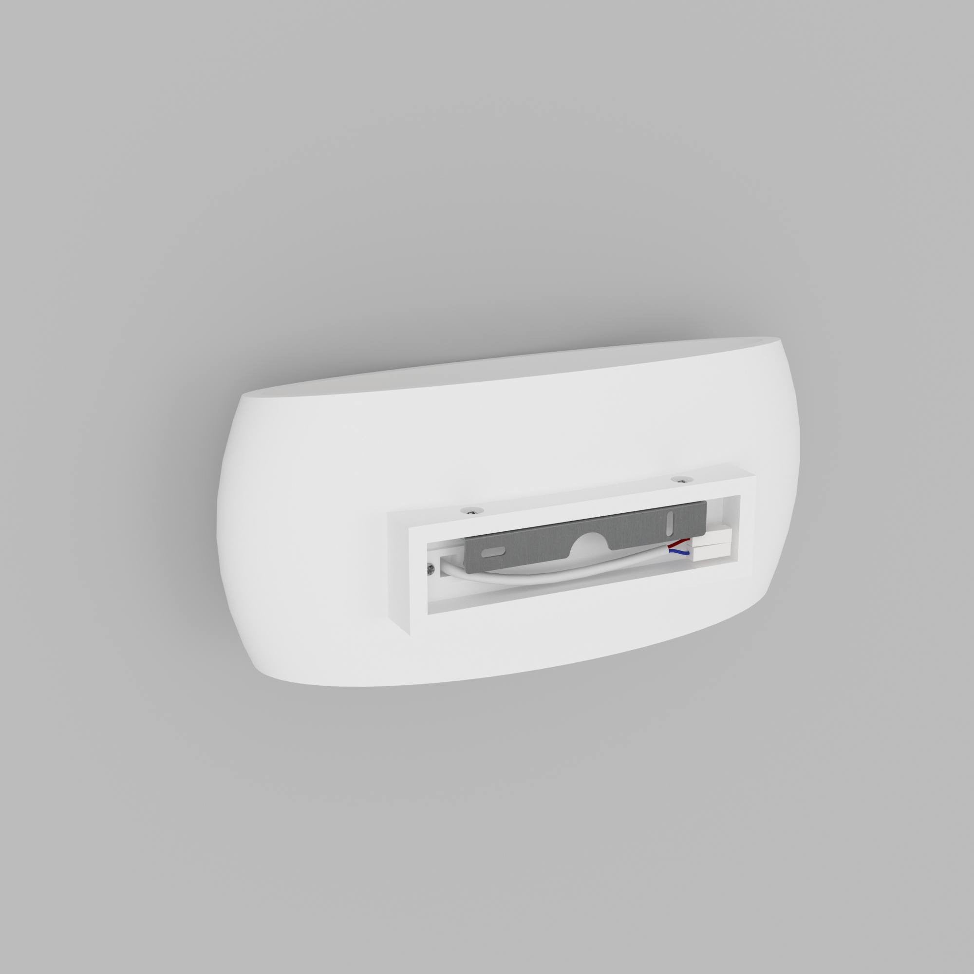 Aplique de pared de escayola "DUNA" - Up & Down - 370 mm - E27