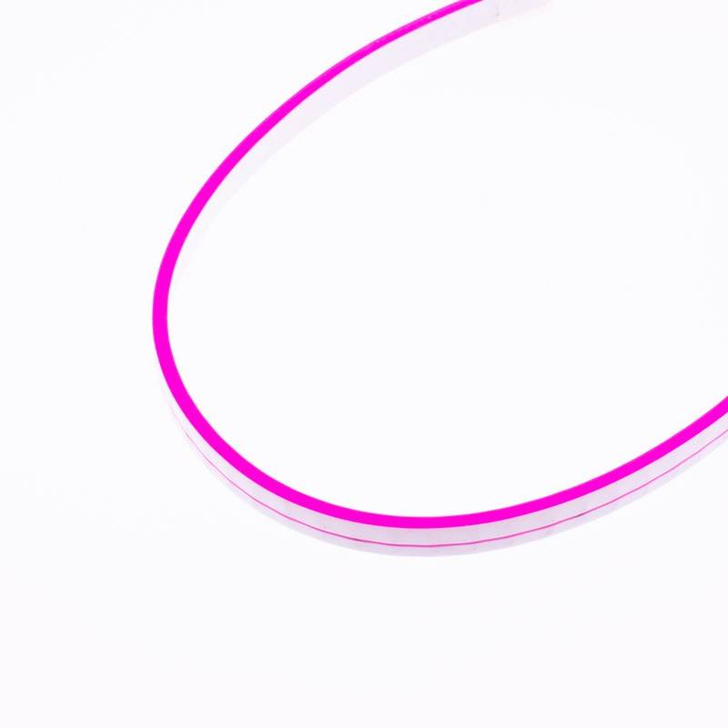 Neón LED Flexible 24V DC - 4x10mm - 5 metros - 13W/m - 120 LED/m - IP67 - Curvatura lateral