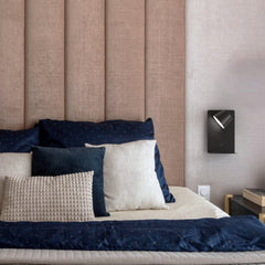 Aplique de pared para lectura "BASKOP" - Puerto USB + USB-C - 6W