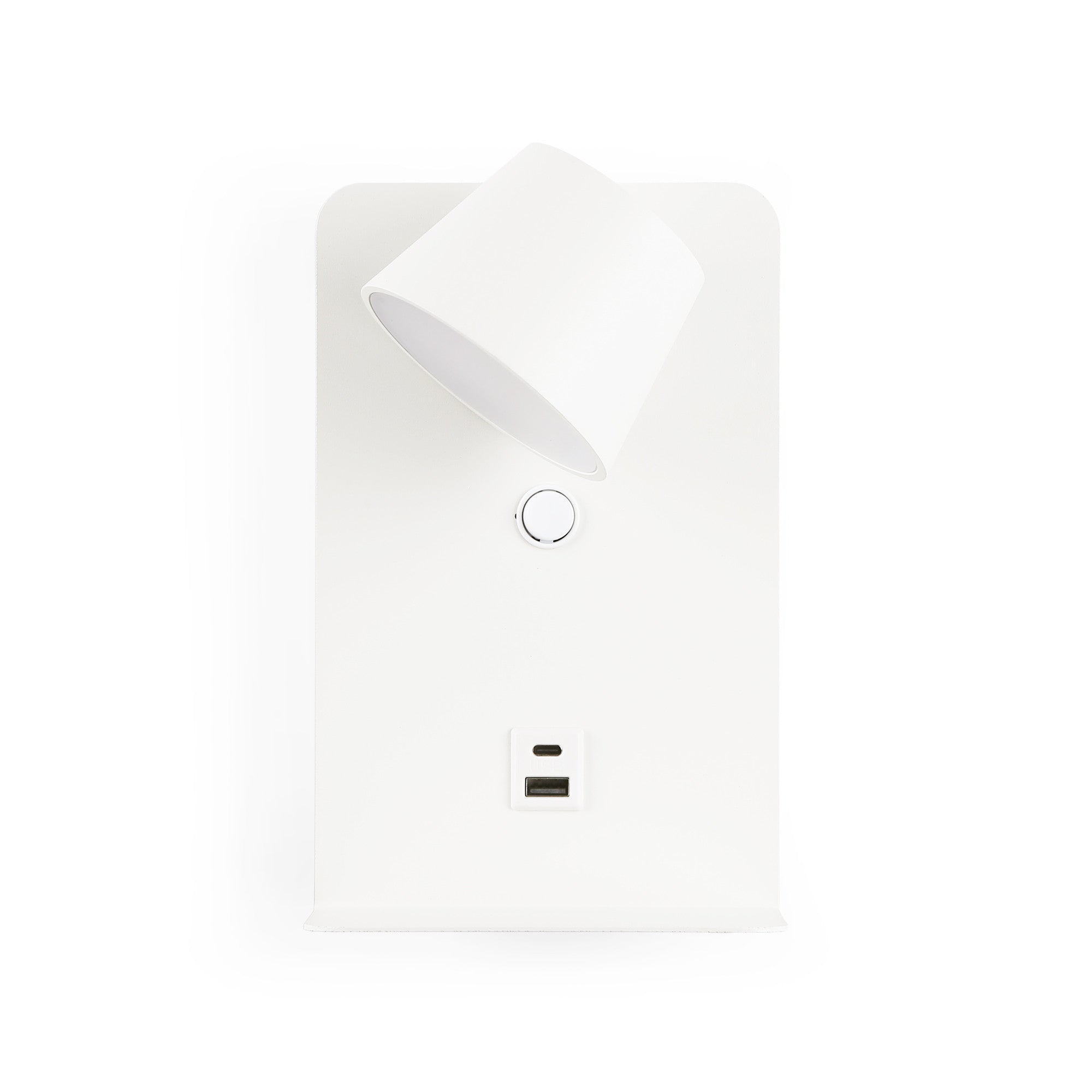 Aplique de pared para lectura "BASKOP" - Puerto USB + USB-C - 6W